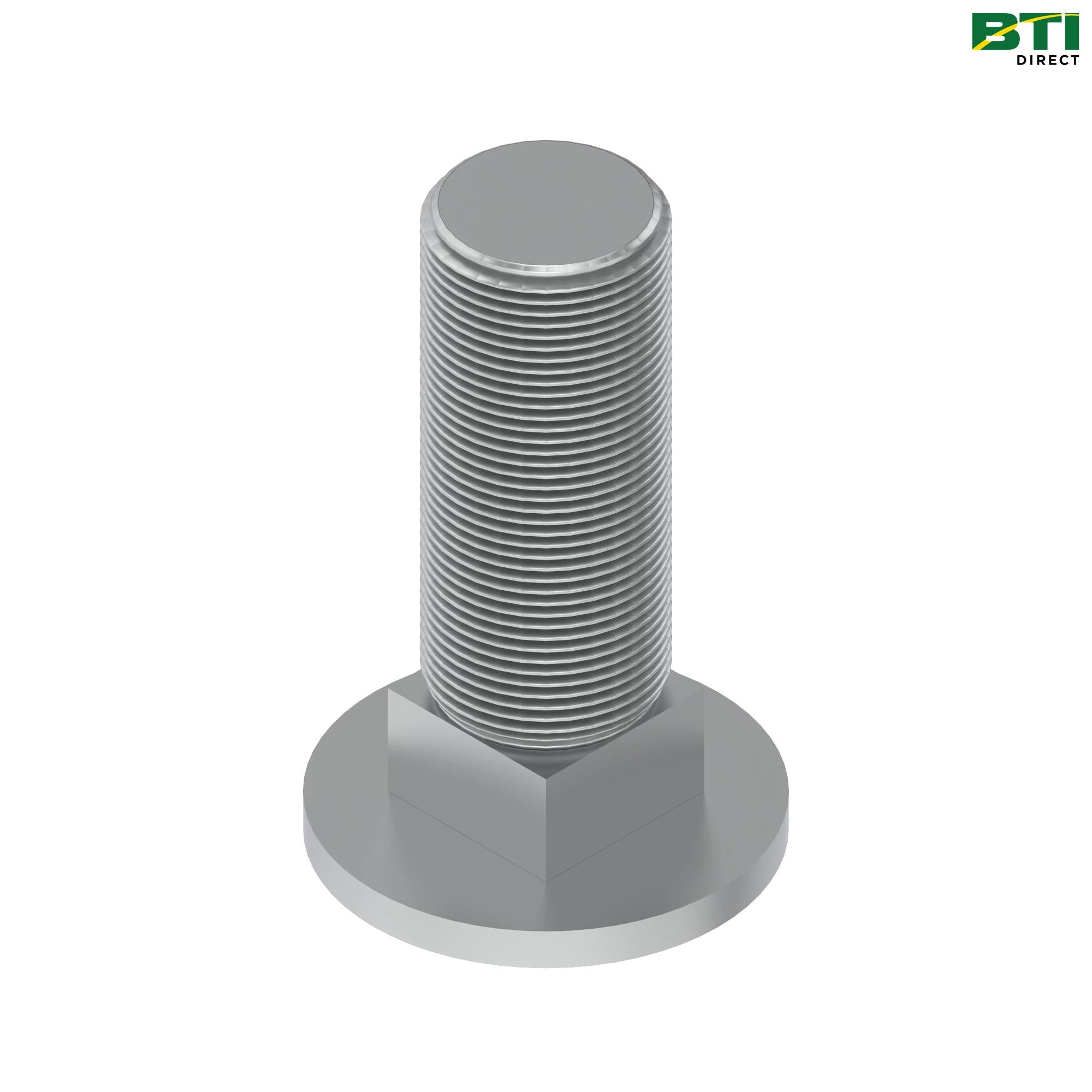 03H1495: Round Head Square Neck Bolt, 3/8" X 1-1/2"