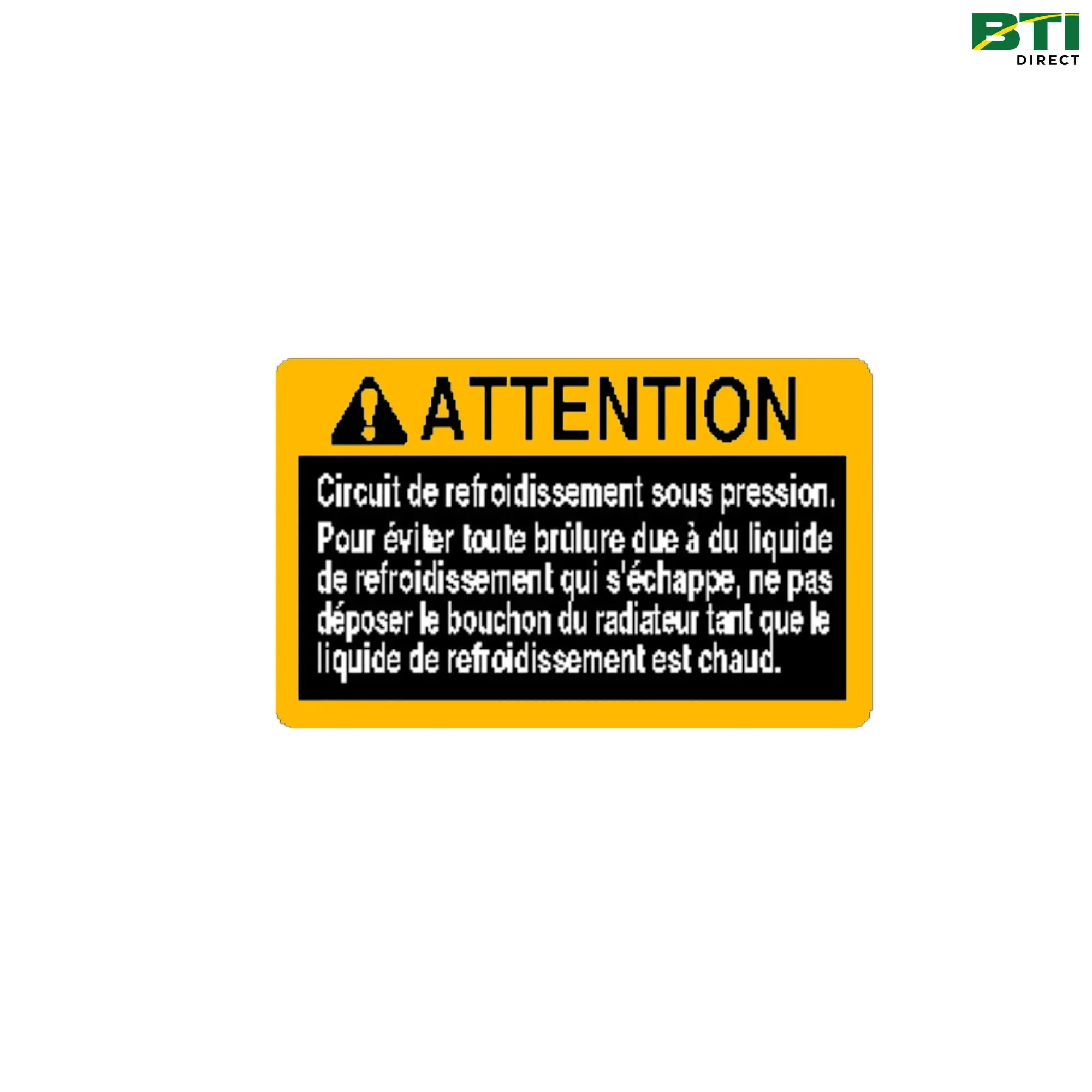 RE177787: Safety Sign
