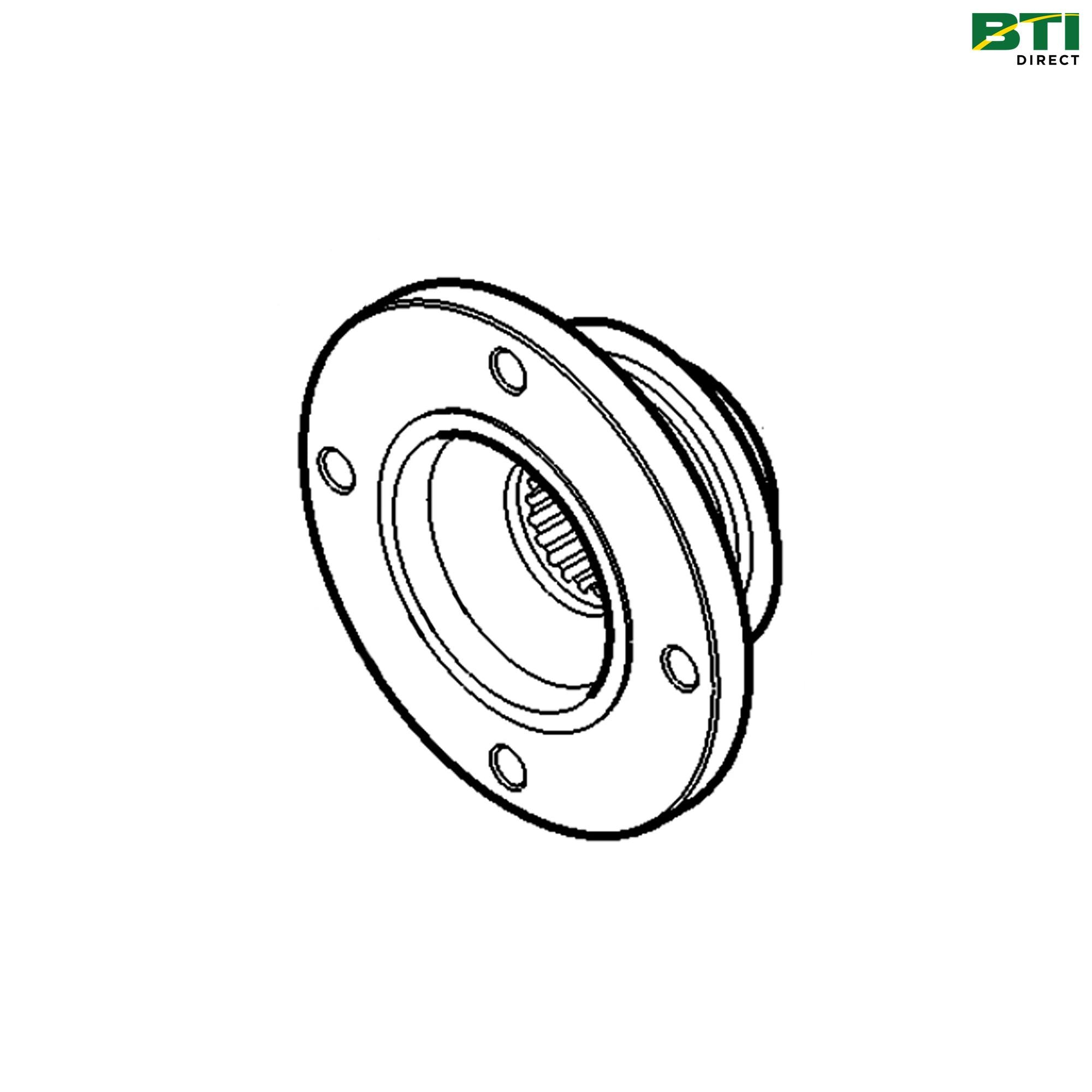 AL208845: Bevel Gear Flange