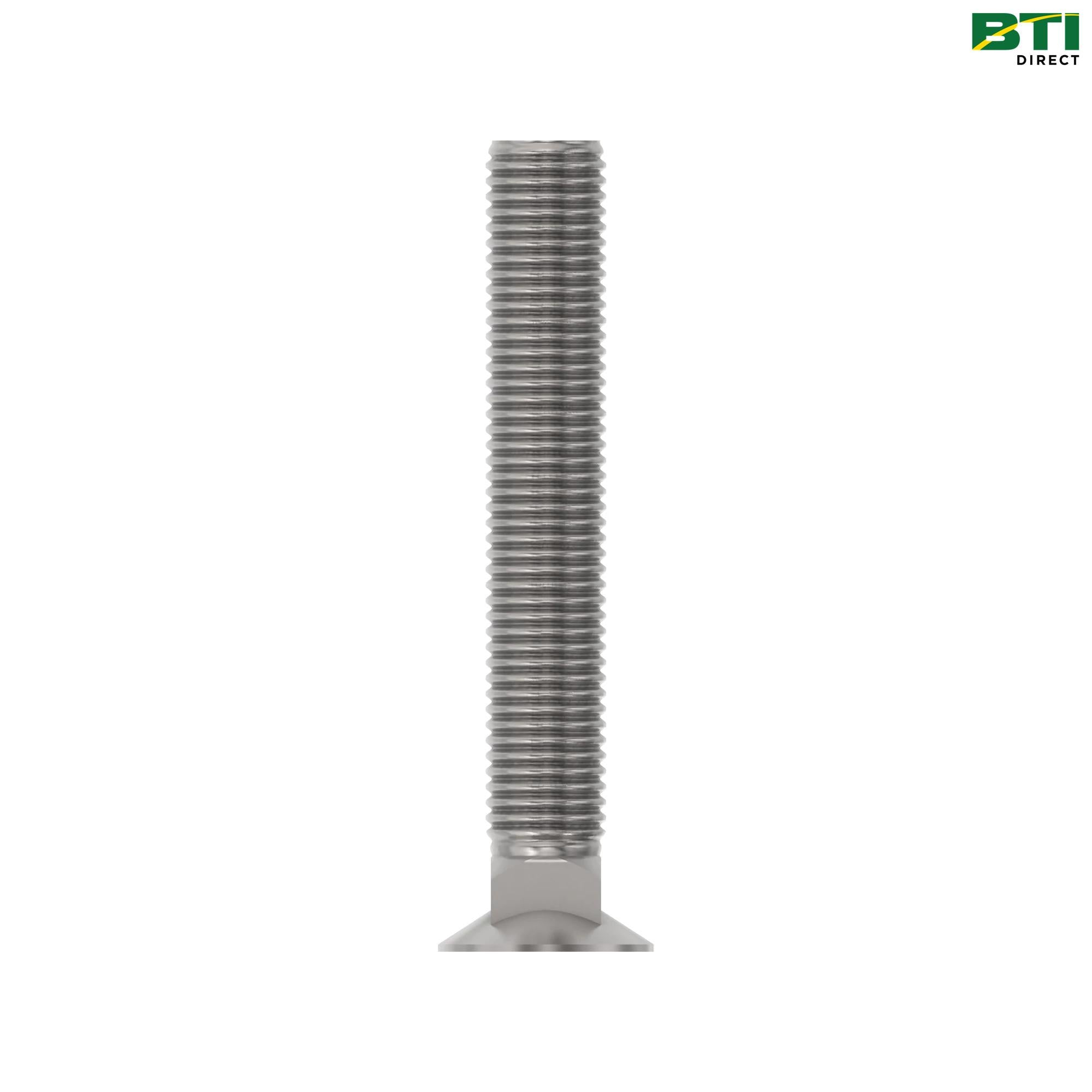 09M7025: Countersunk Square Neck Bolt, M10 X 75