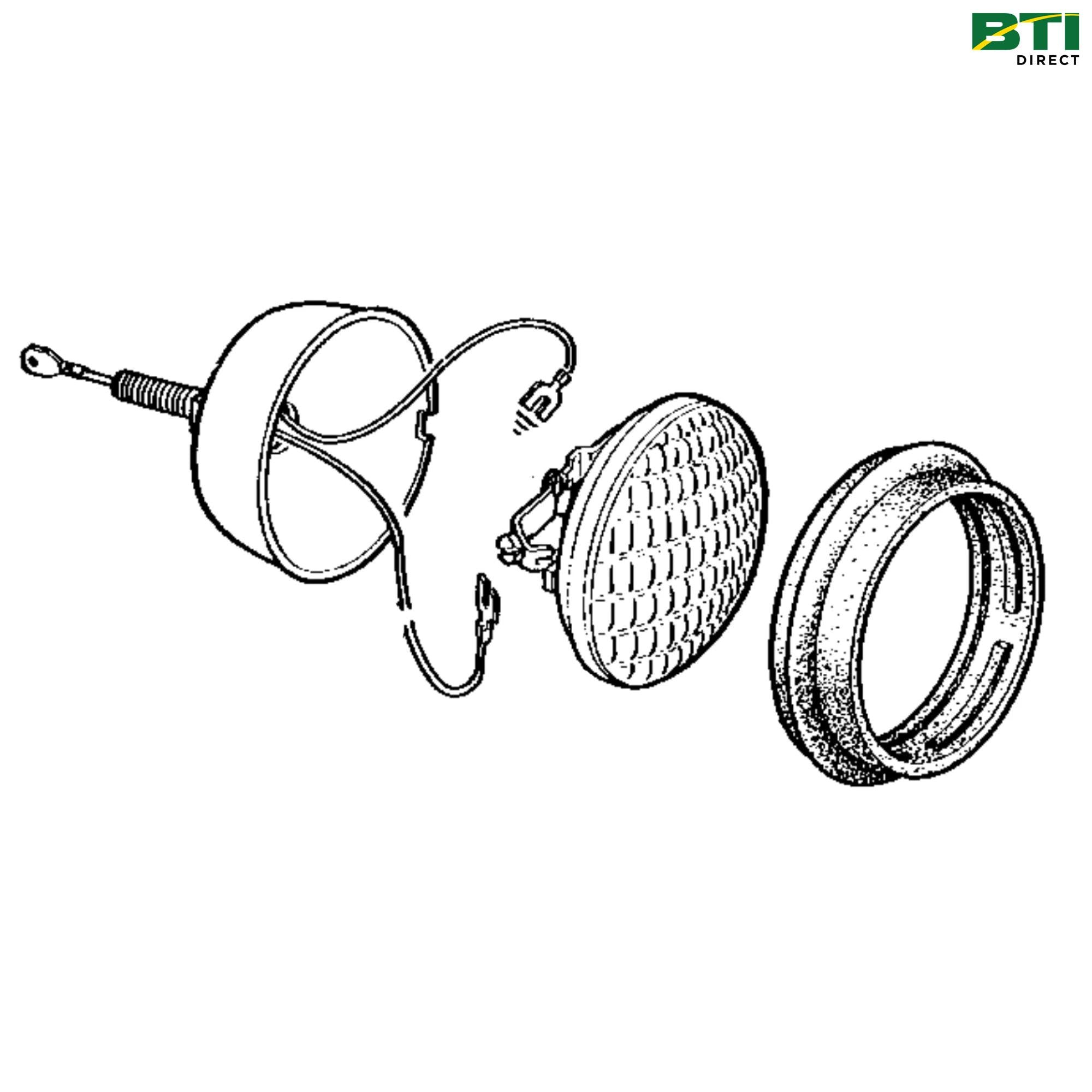 AR68458: Flood Lamp, 12.8 Volts, 35 Watts
