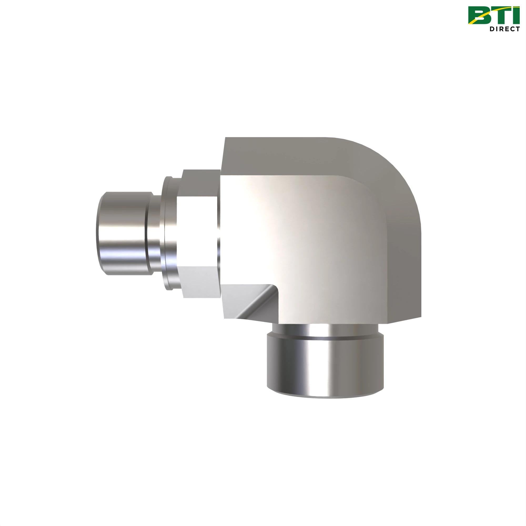 38H5024: 90 Degree Adjustable Stud Elbow Fitting