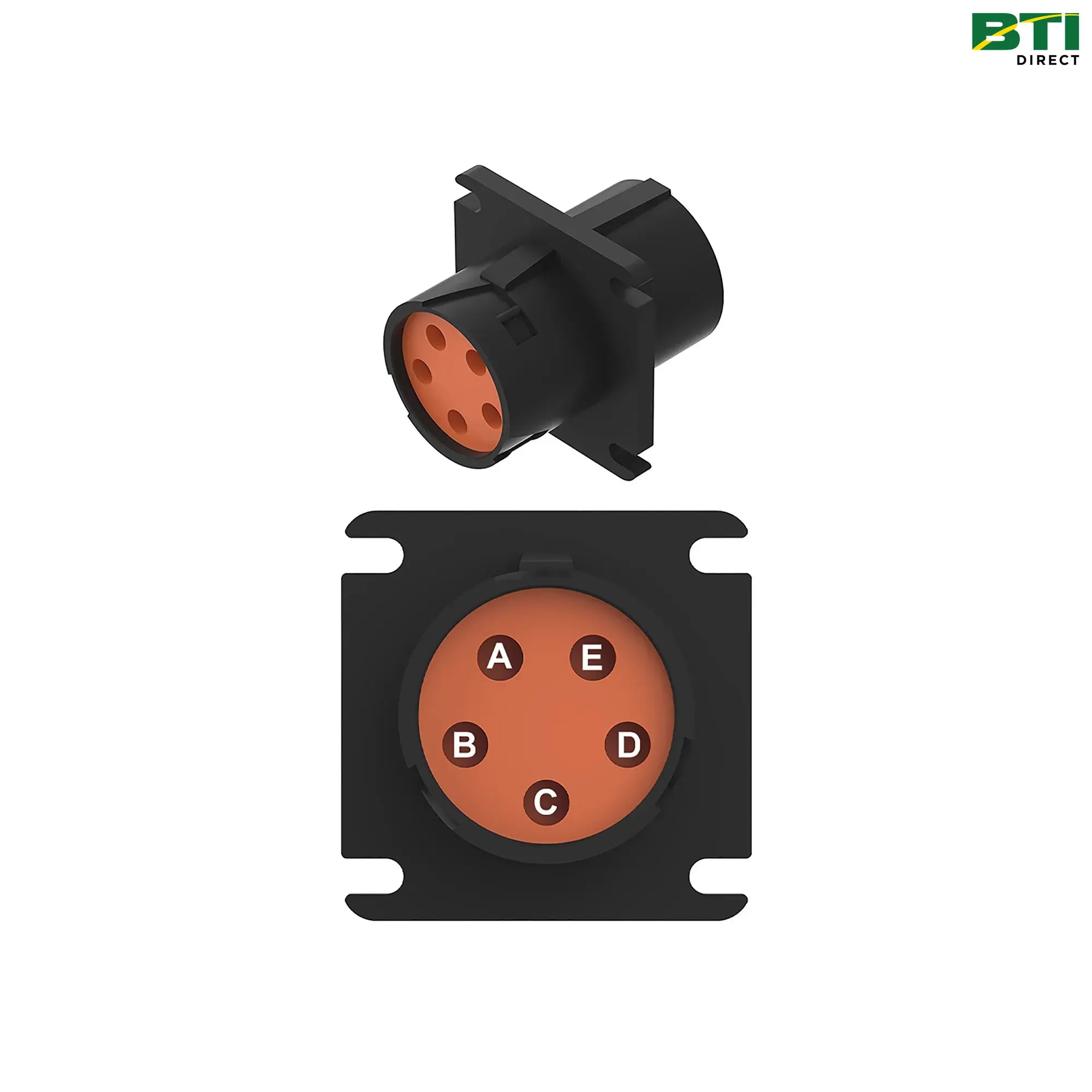 N282067: Gray Electrical Connector Assembly, 5 Cavities