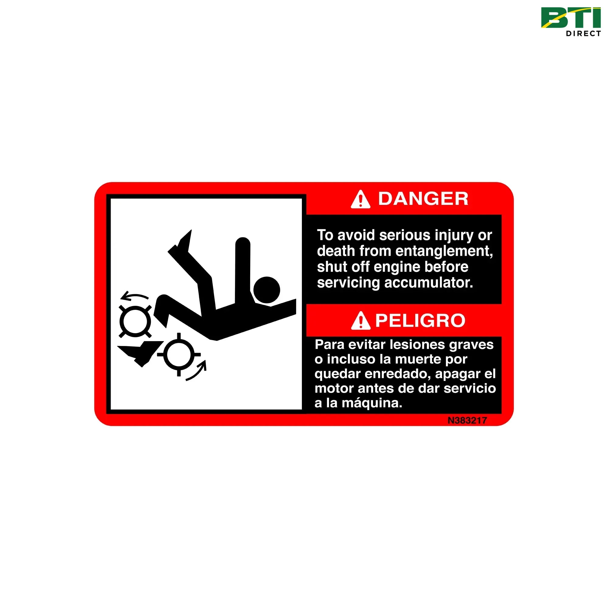 N383217: Entanglement Label, Bilingual