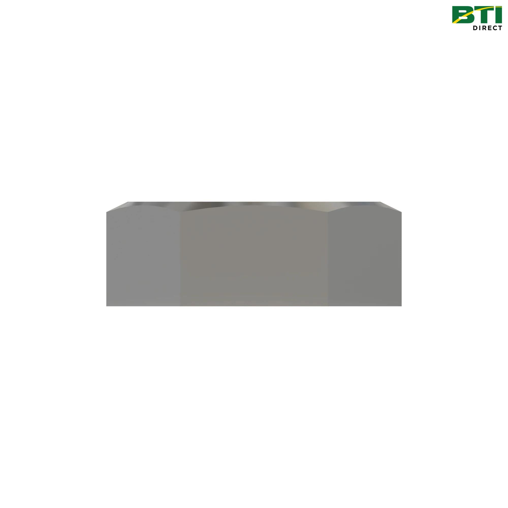 14H732: Hexagonal Jam Nut, 3/8"