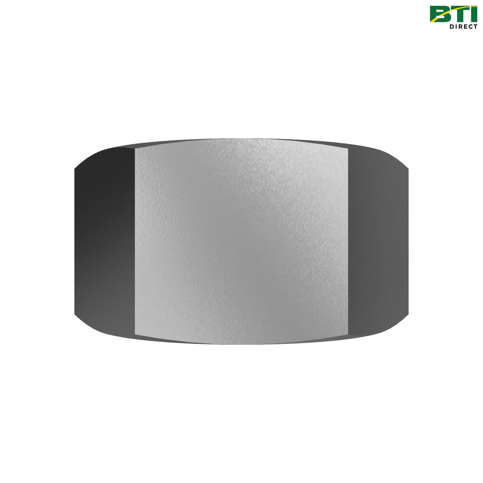 14H786: Hexagonal Flange Nut, 1/4"