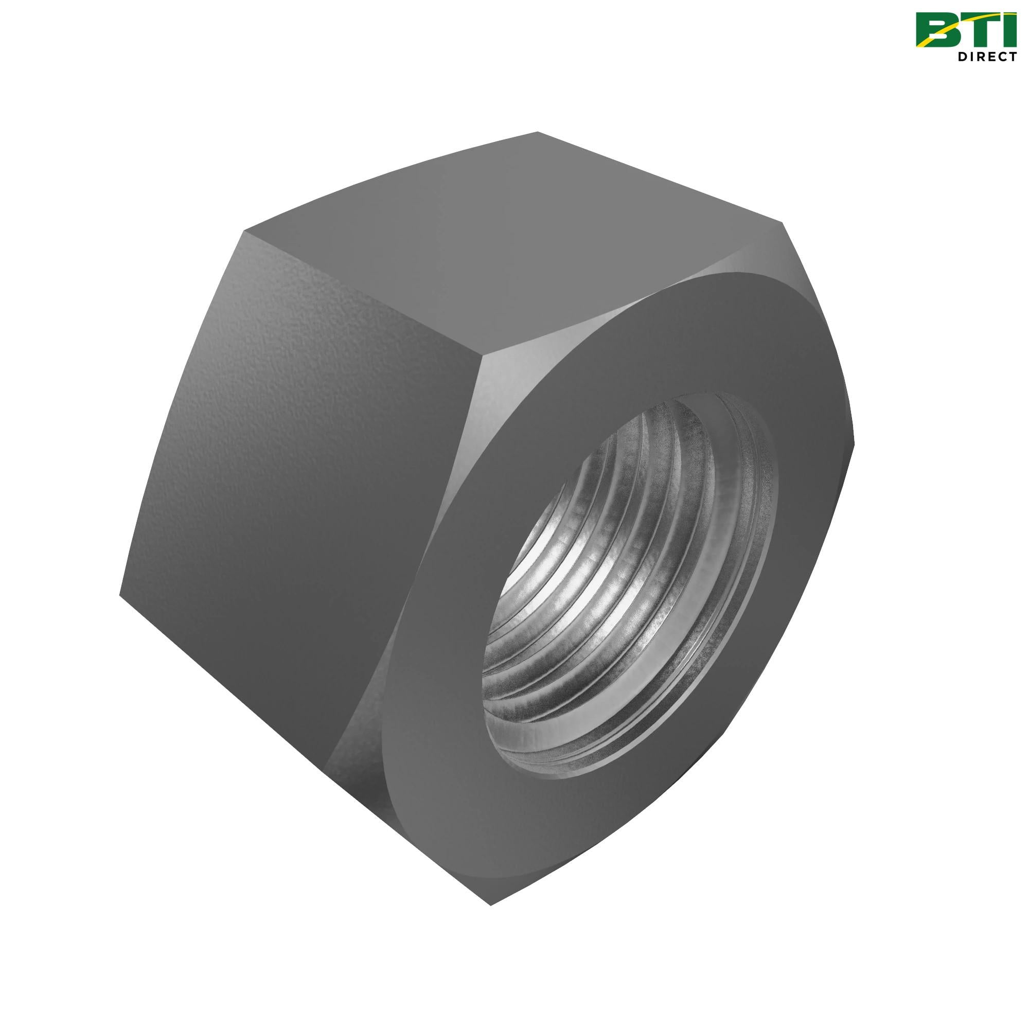 14H786: Hexagonal Flange Nut, 1/4"