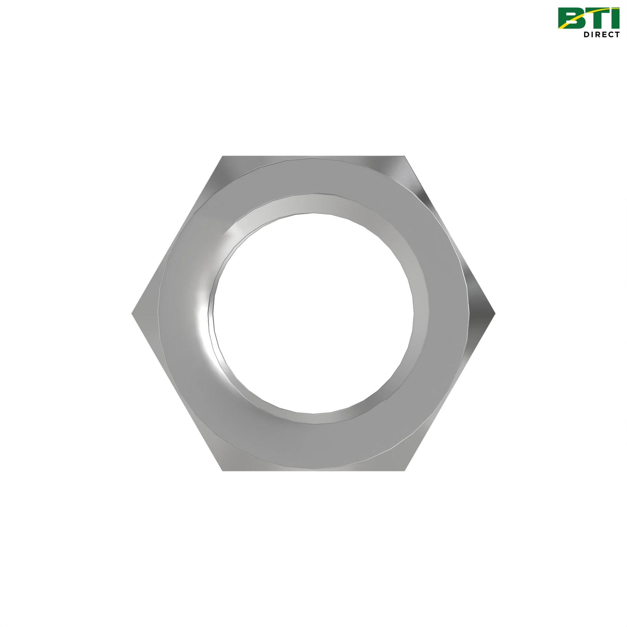 14H826: Hexagonal Nut, 1/2"