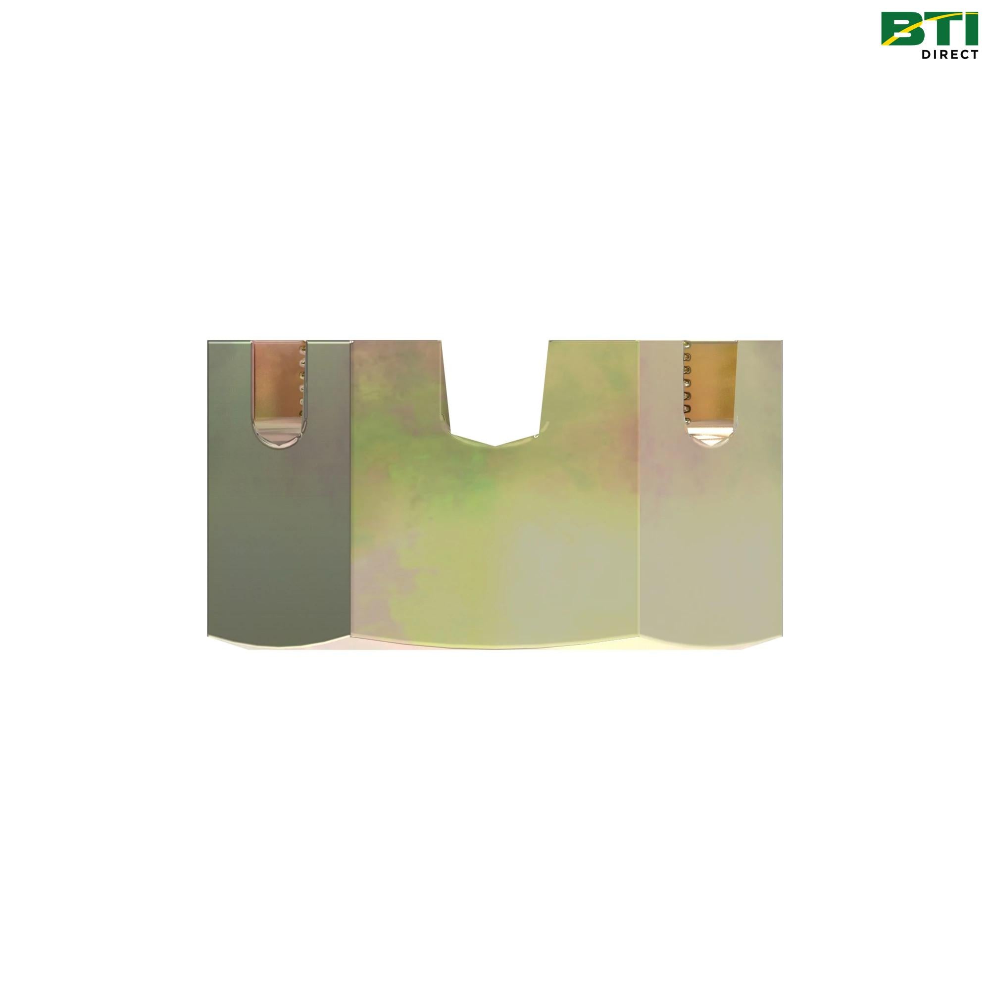 14H872: Hexagonal Slotted Nut, 1"