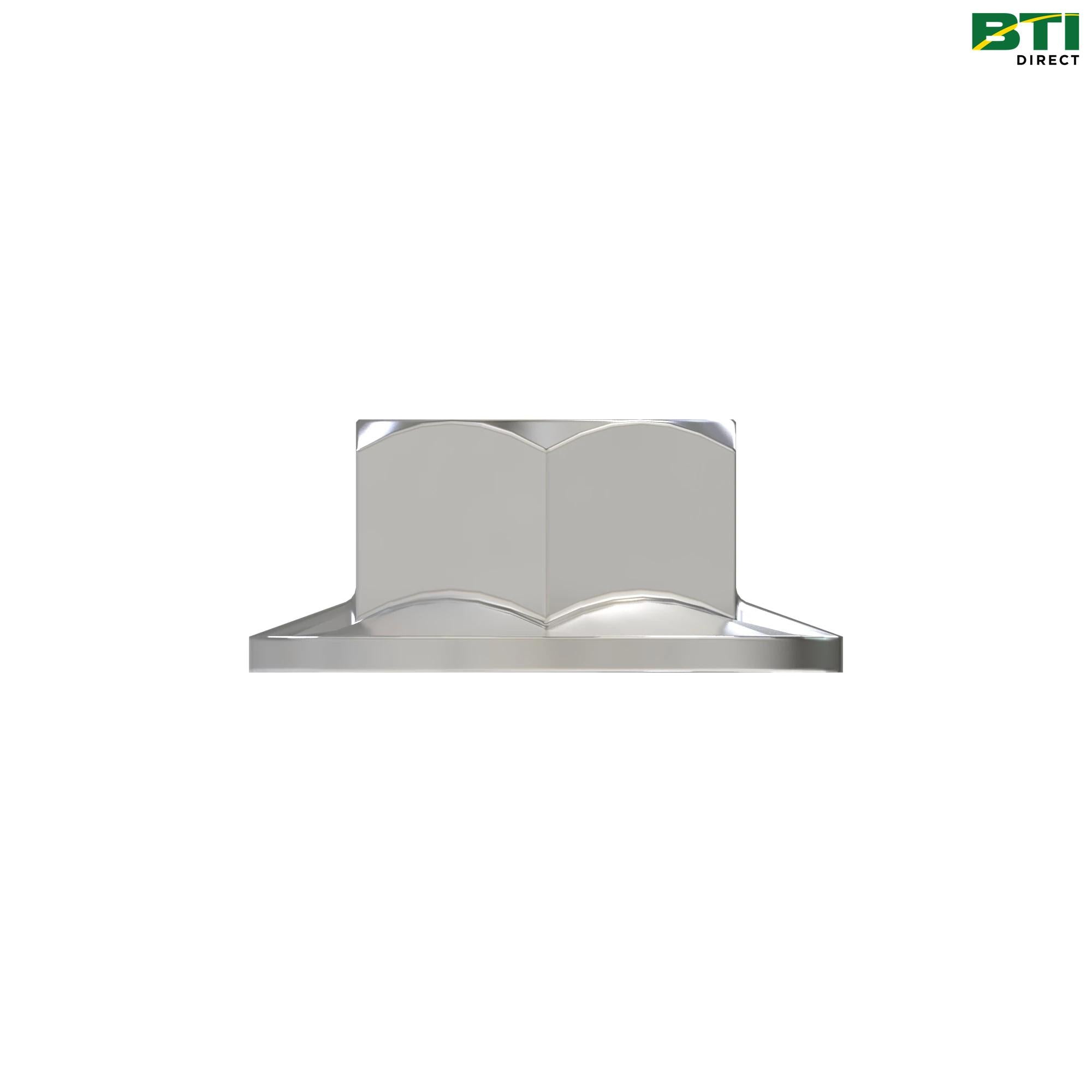 14M7573: Hexagonal Flange Self-Locking Nut, M8