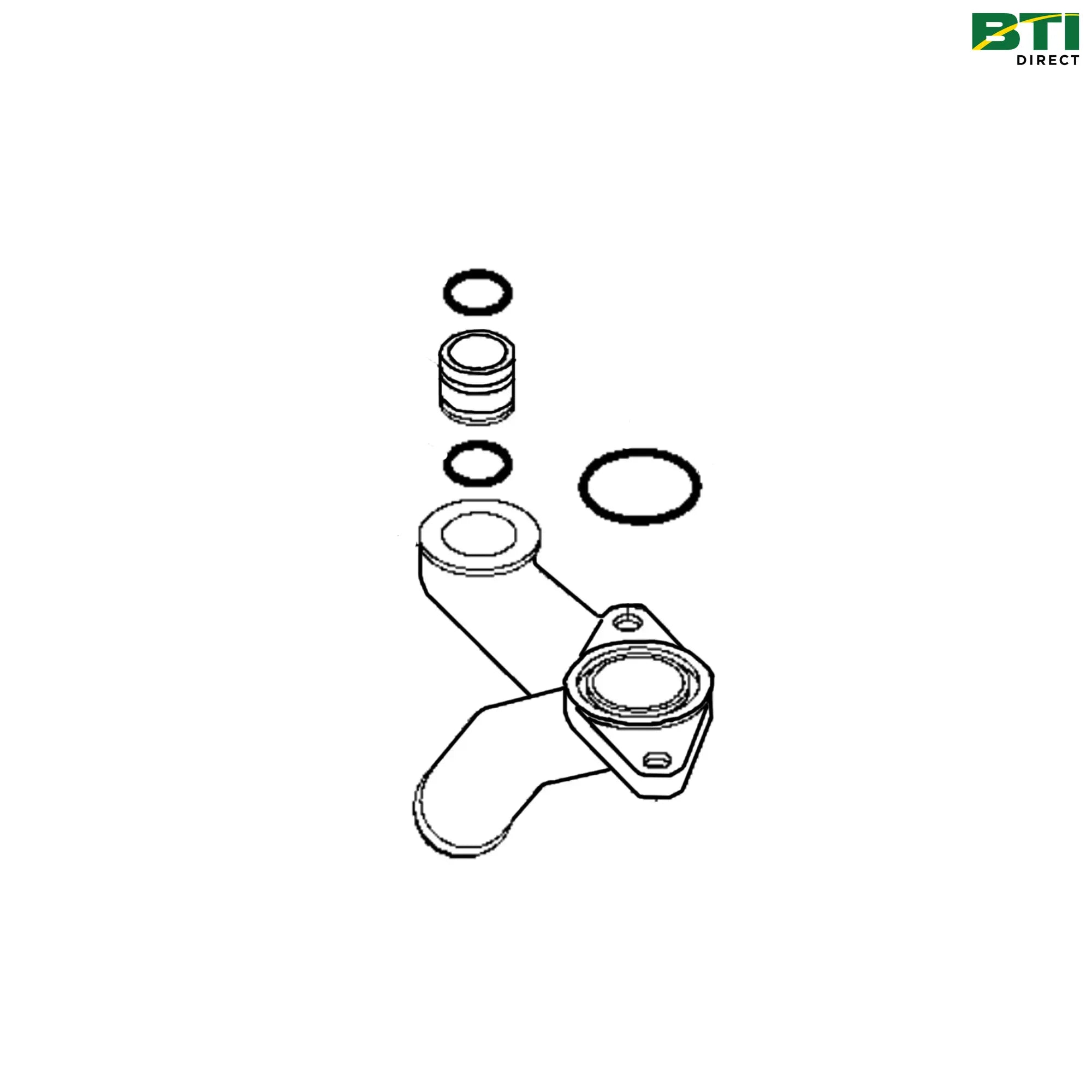 RE235325: Hydraulic Pump Manifold