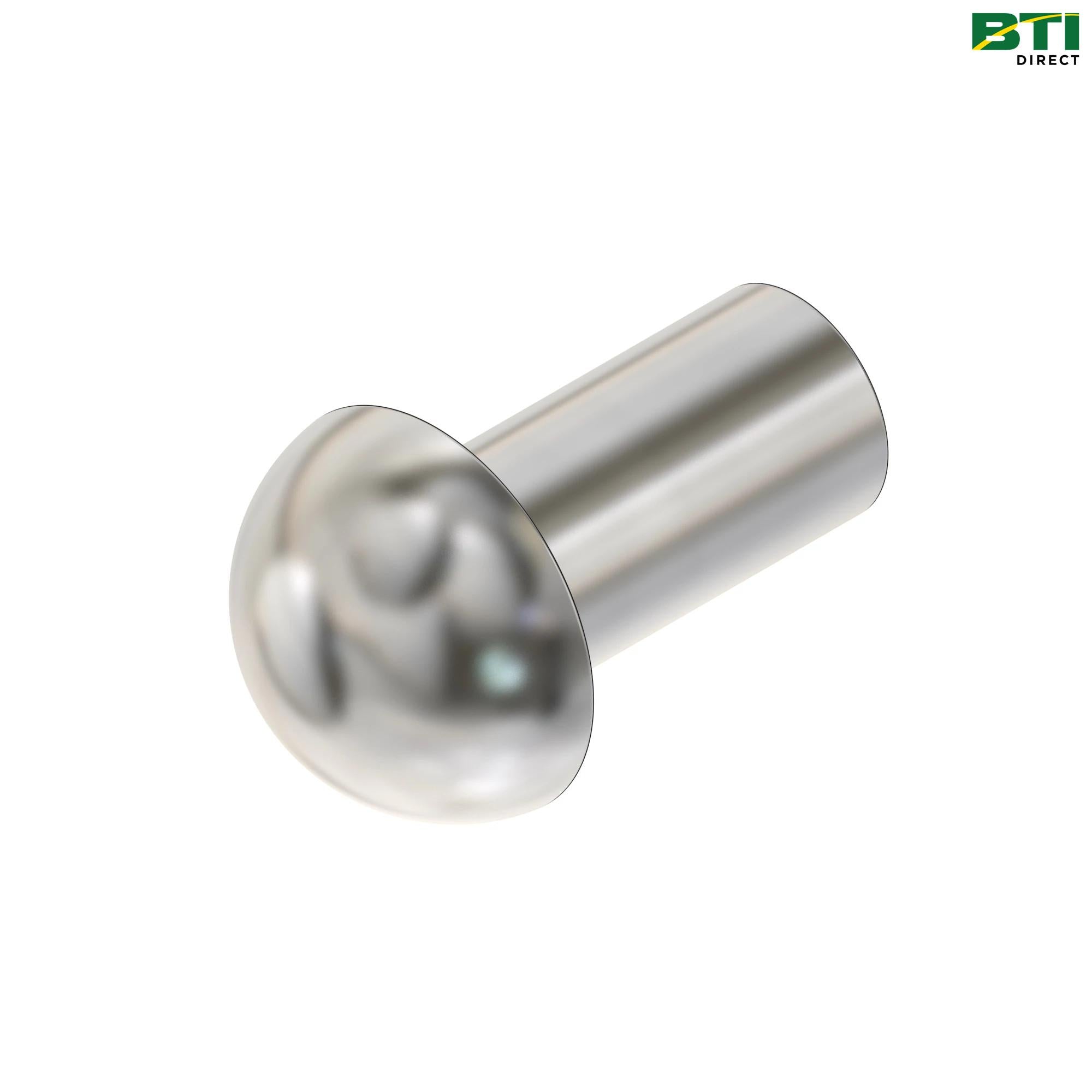 16H1307: Button Head Solid Rivet