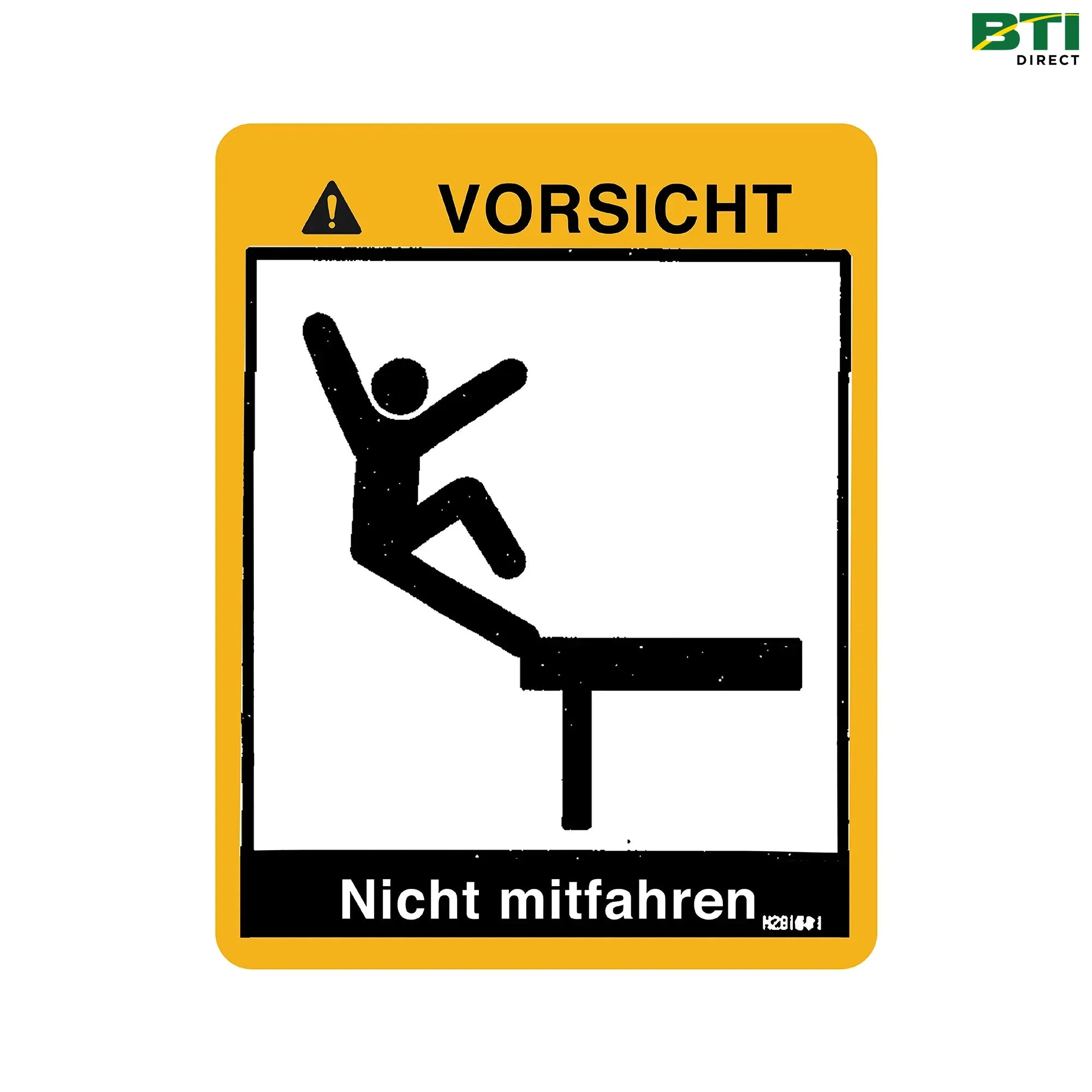 N281601: Do Not Ride Label