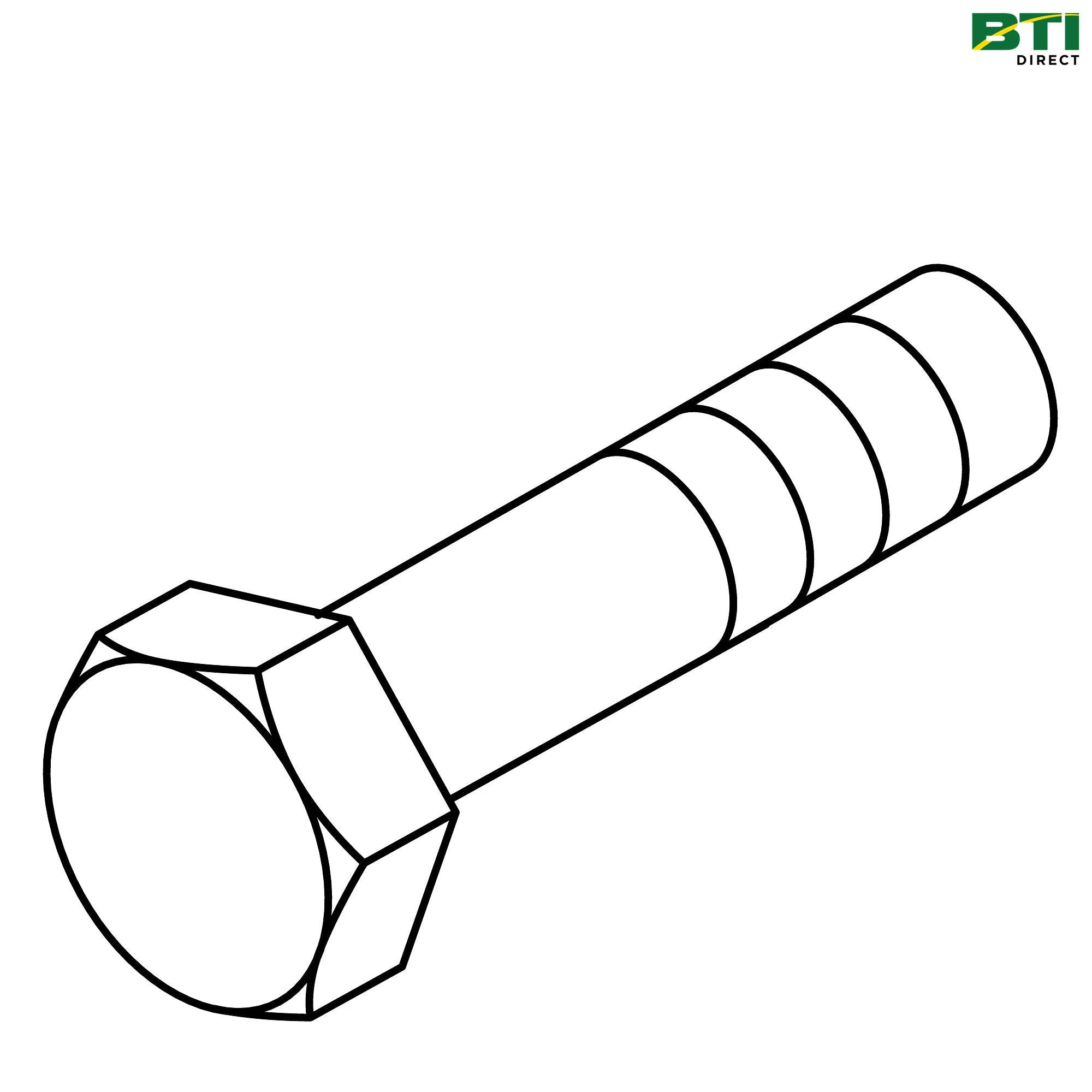 19M7662: Hexagonal Head Cap Screw, M10 X 30