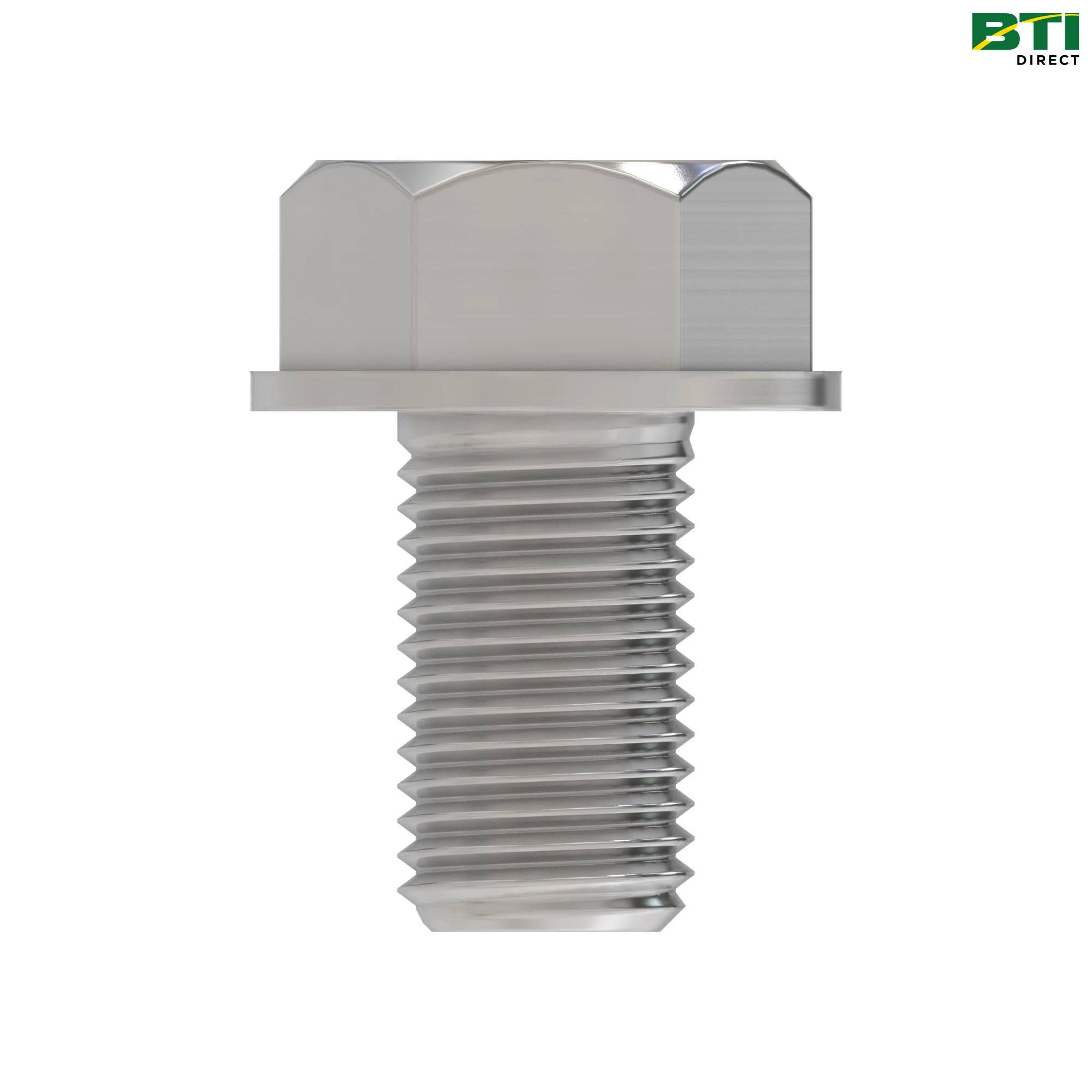 19M7787: Hexagonal Head Flange Bolt, M12 X 20