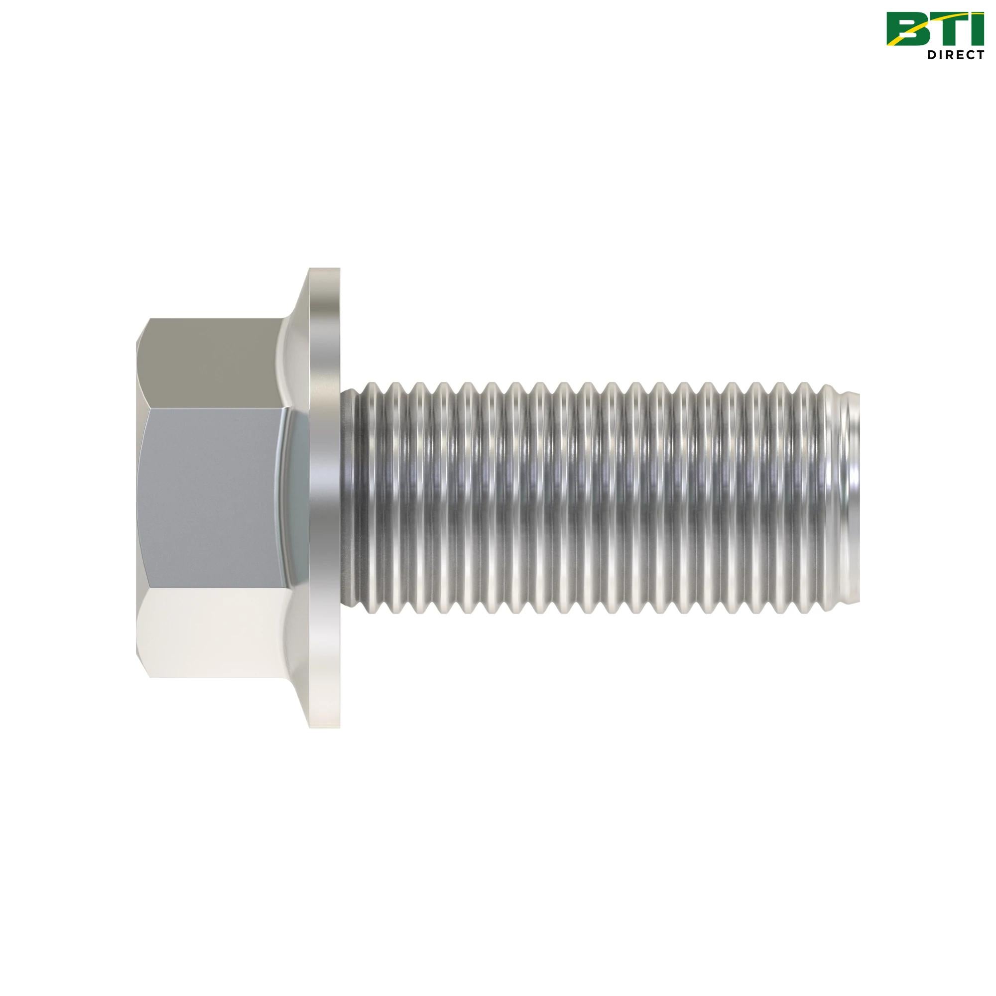 19M7792: Hexagonal Head Flange Bolt, M16 X 30