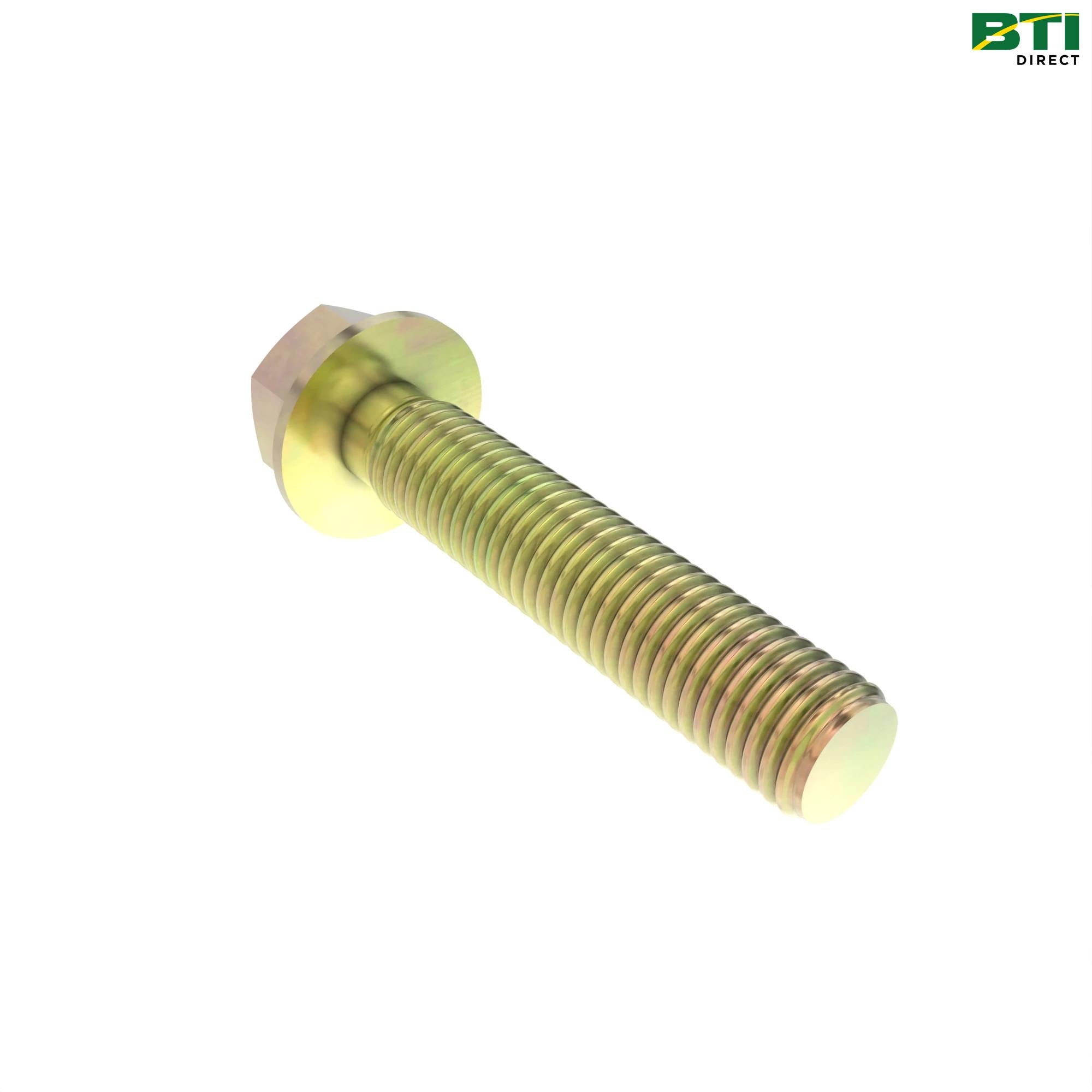 19M7799: Hexagonal Head Flanged Screw, M8 X 45