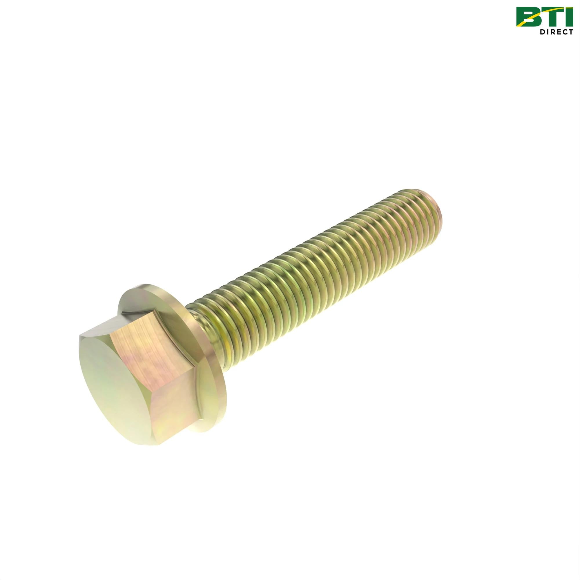 19M7799: Hexagonal Head Flanged Screw, M8 X 45