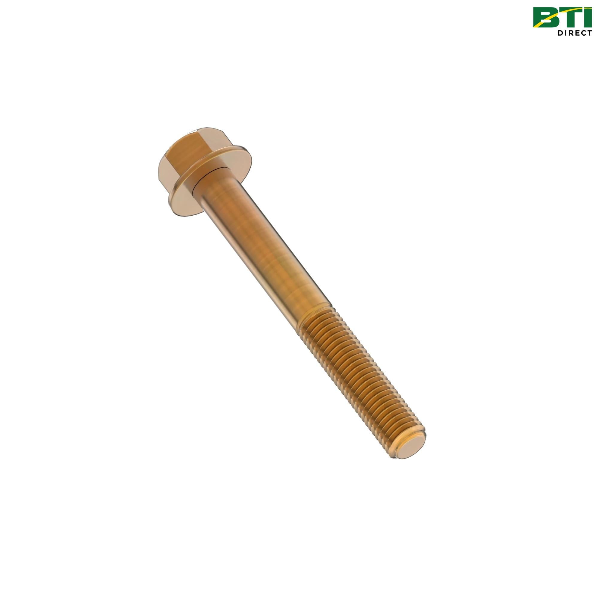 19M7811: Hexagonal Head Flange Bolt, M10 X 90