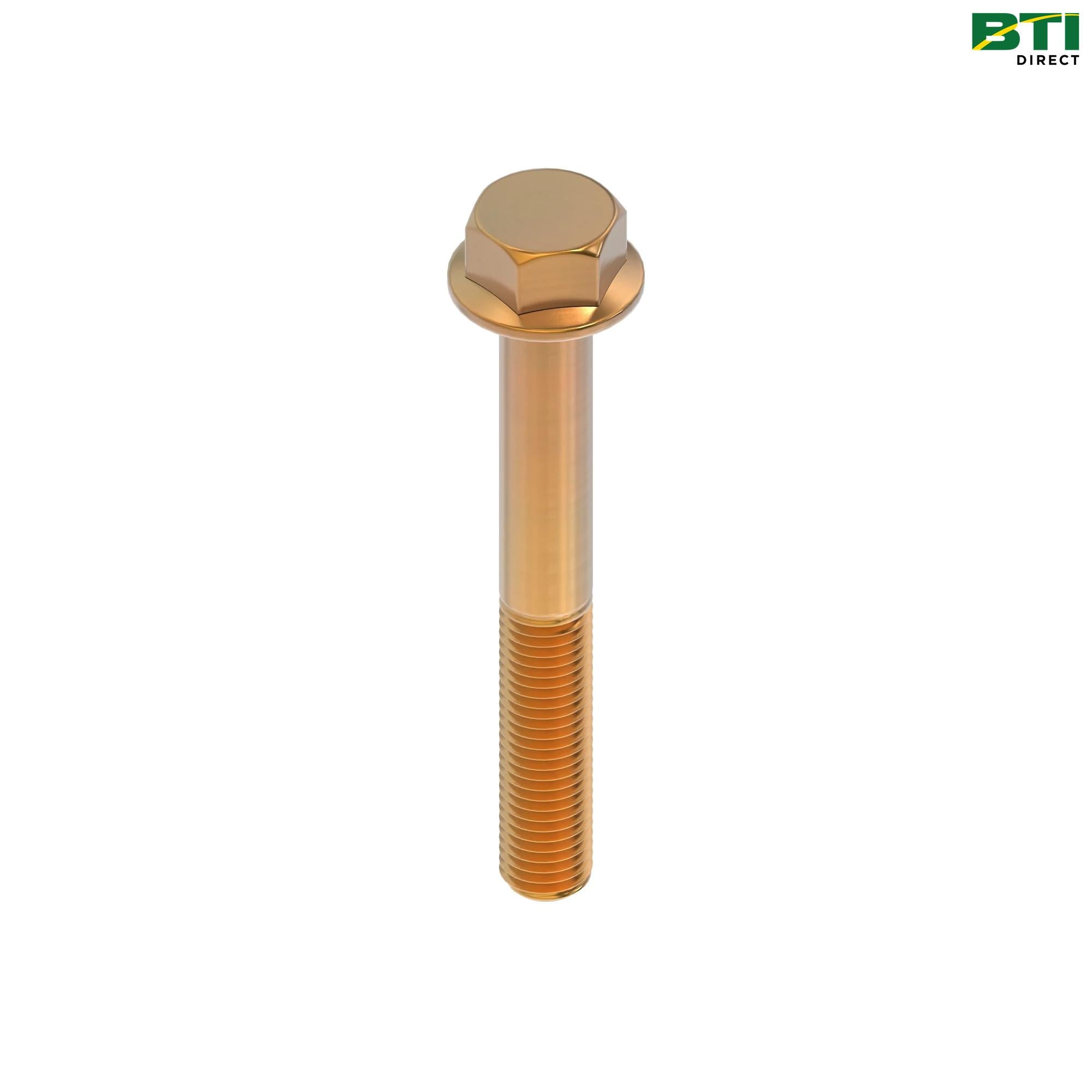 19M7811: Hexagonal Head Flange Bolt, M10 X 90