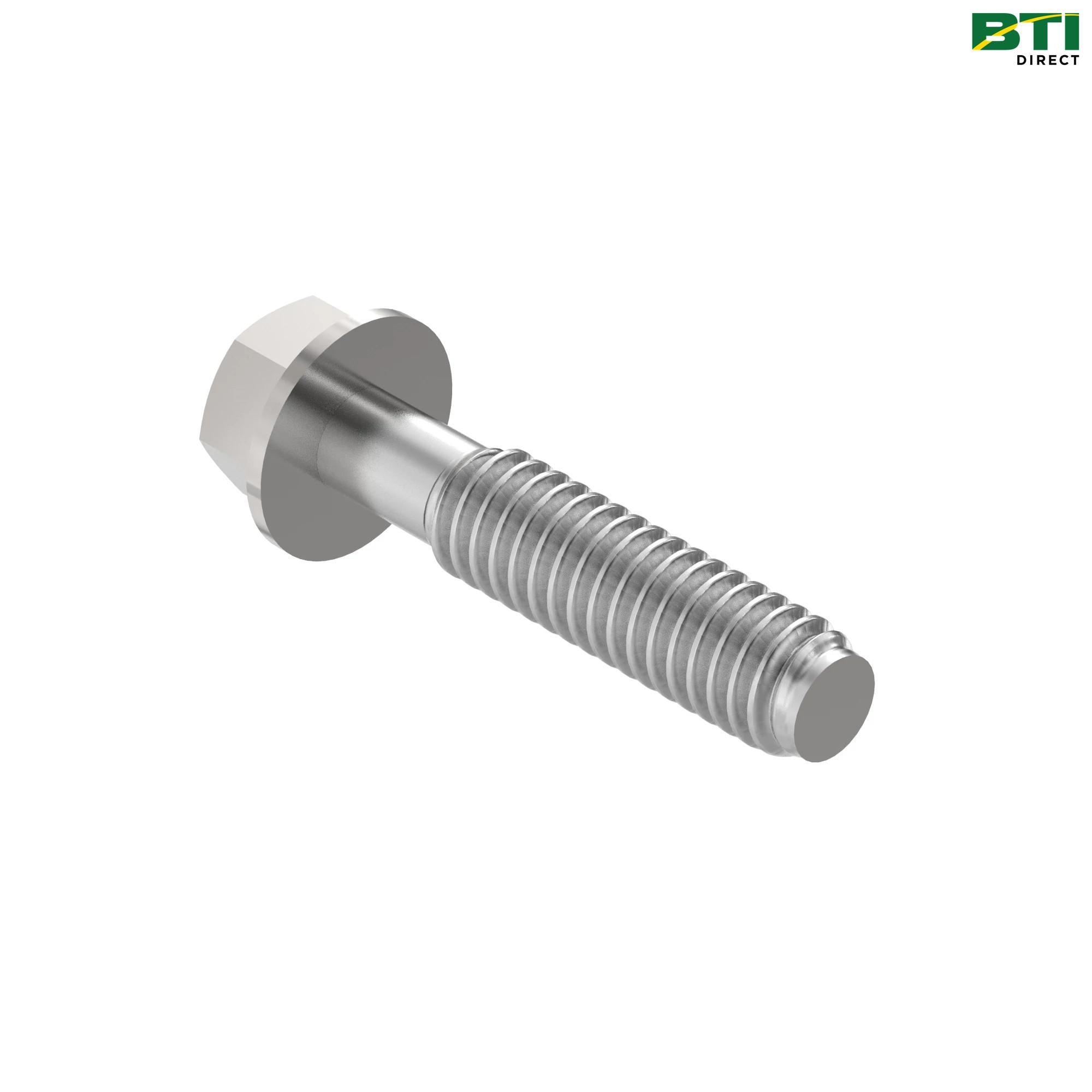 19M7833: Hexagonal Head Flanged Screw, M6 X 35