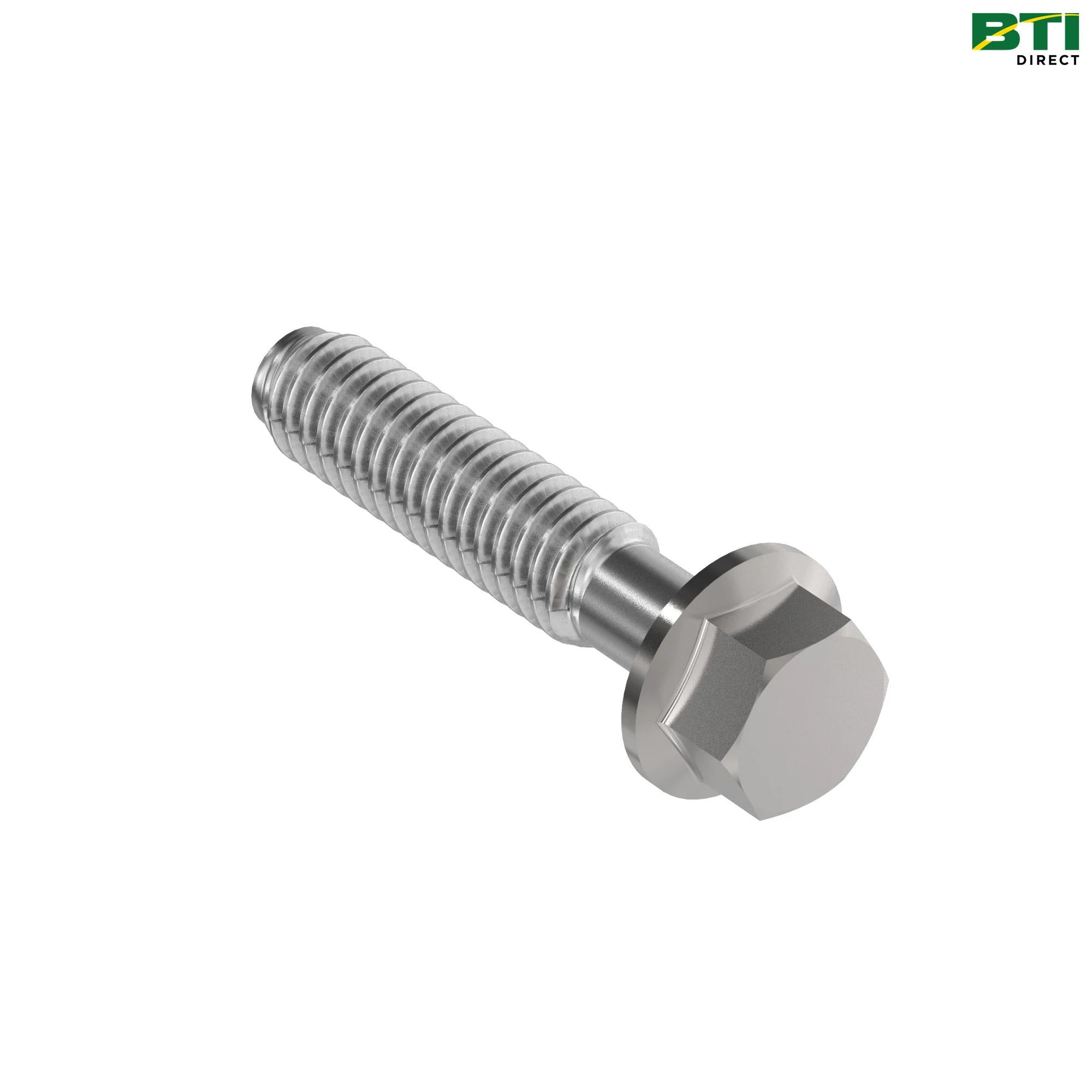 19M7833: Hexagonal Head Flanged Screw, M6 X 35