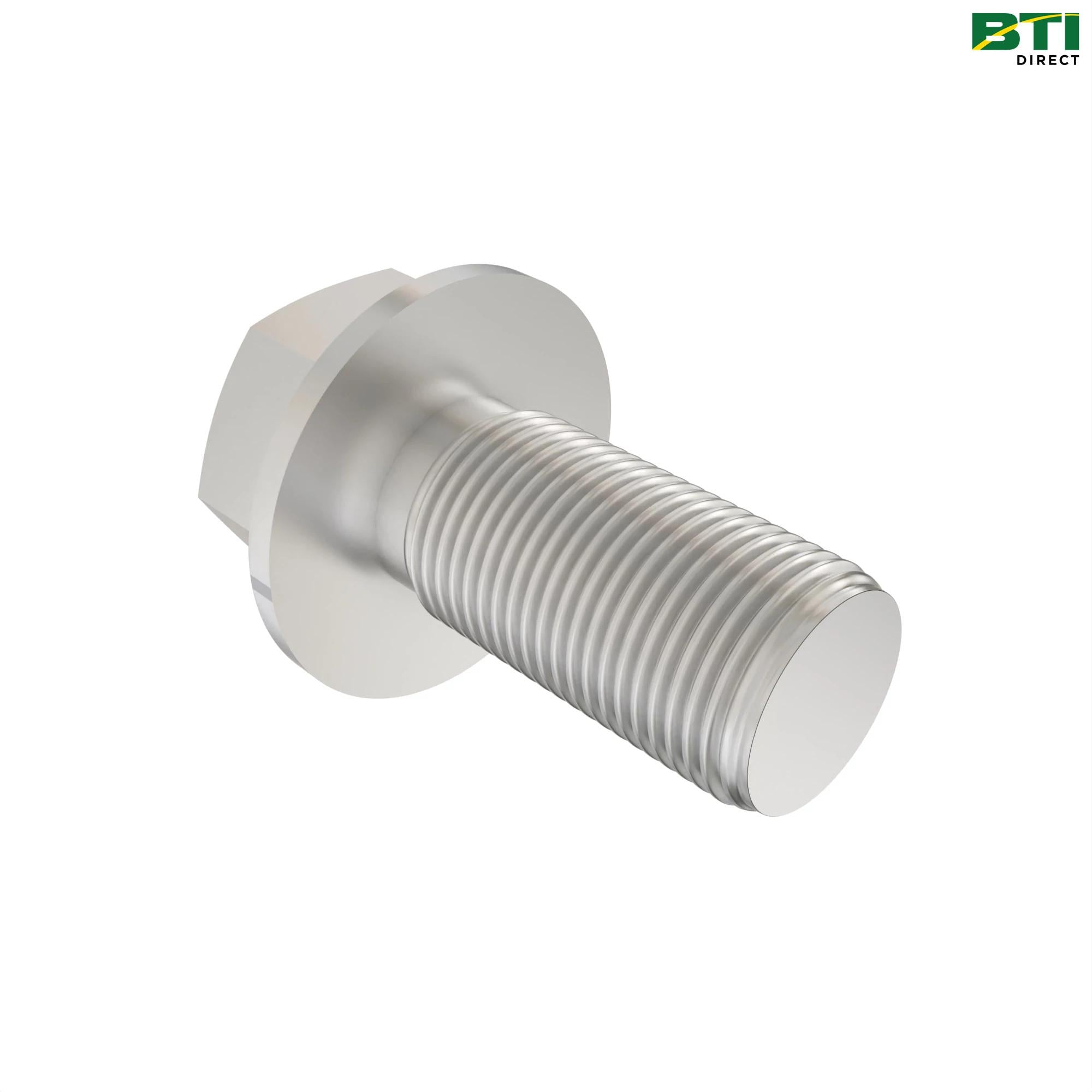 19M7843: Hexagonal Head Flange Bolt, M16 X 35