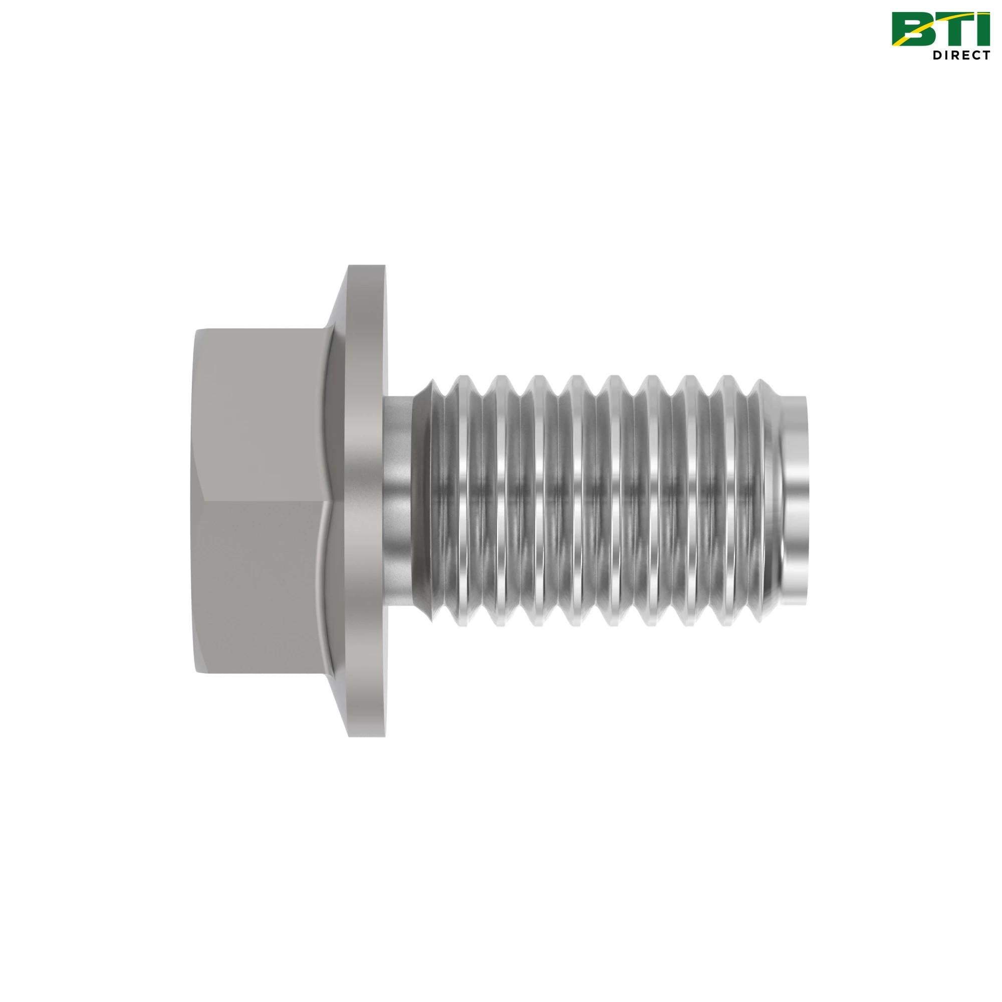 19M8163: Hexagonal Head Flanged Screw, M8 X 16