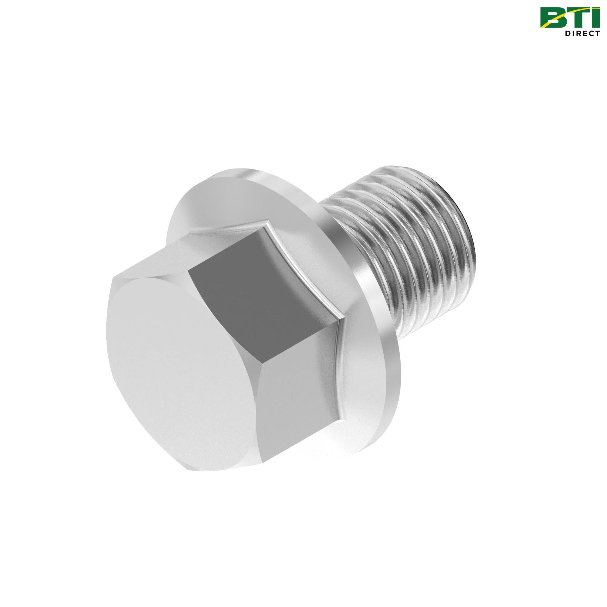19M8242: Hexagonal Head Flanged Screw, M12 X 16