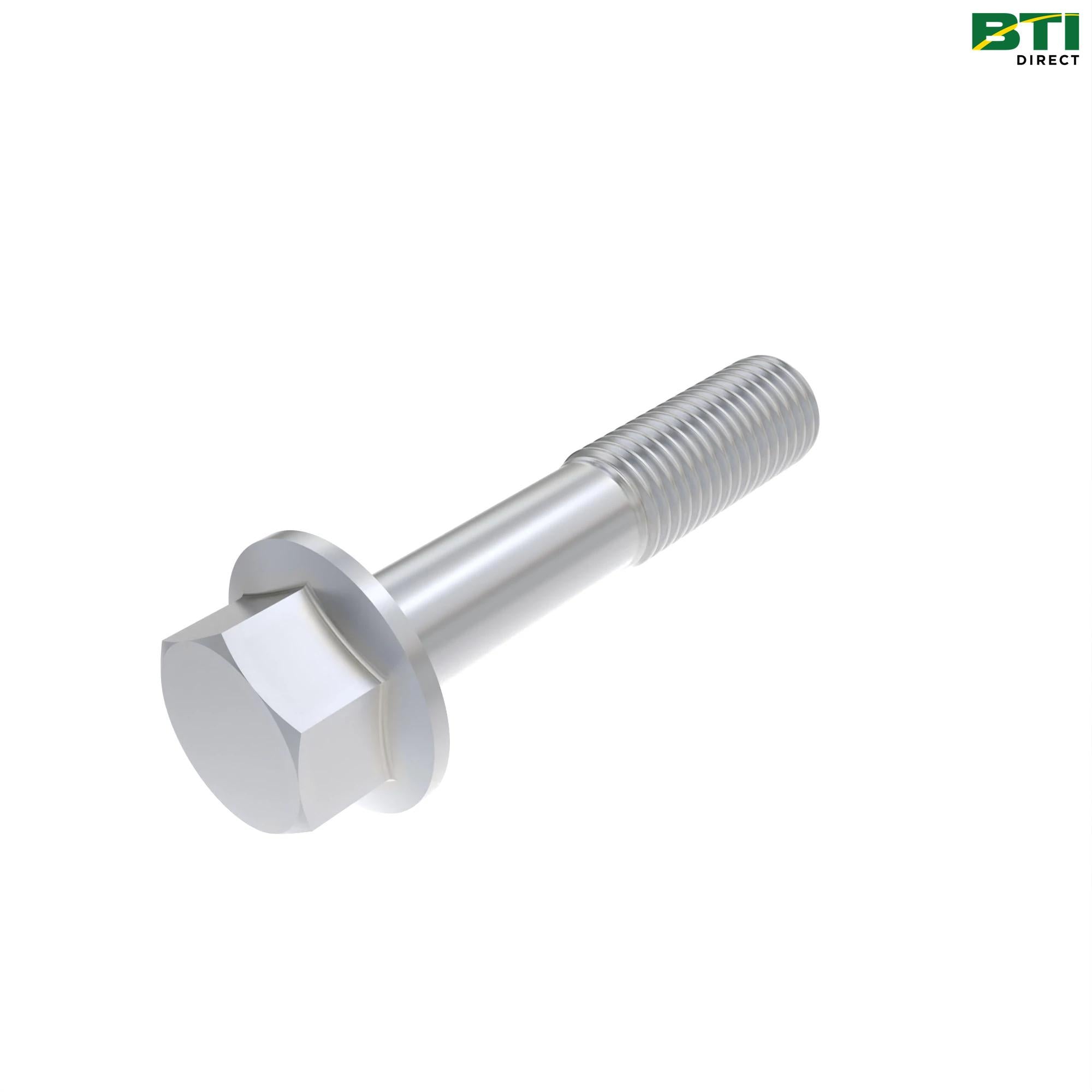 19M8528: Hexagonal Head Flanged Screw, M10 X 55