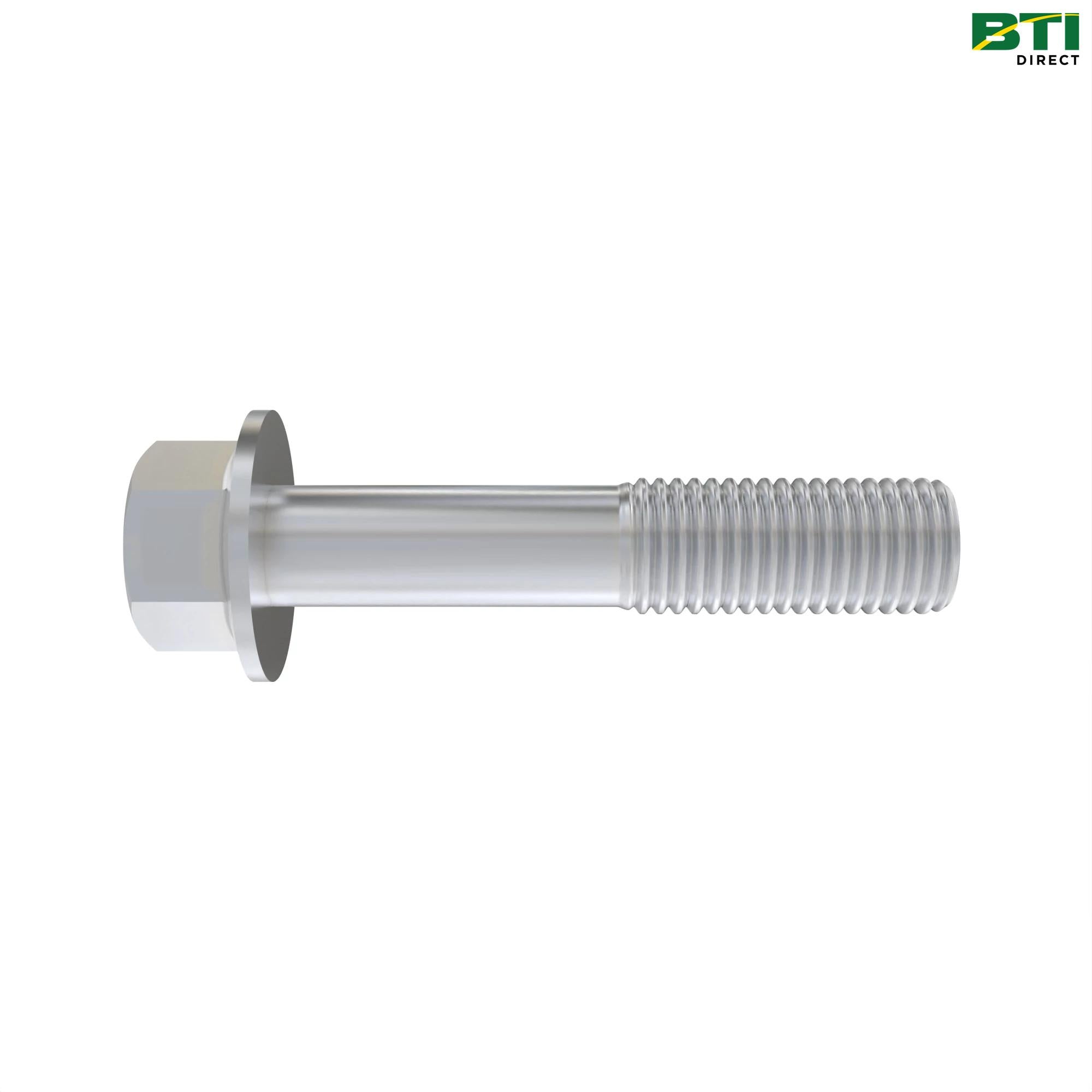 19M8528: Hexagonal Head Flanged Screw, M10 X 55