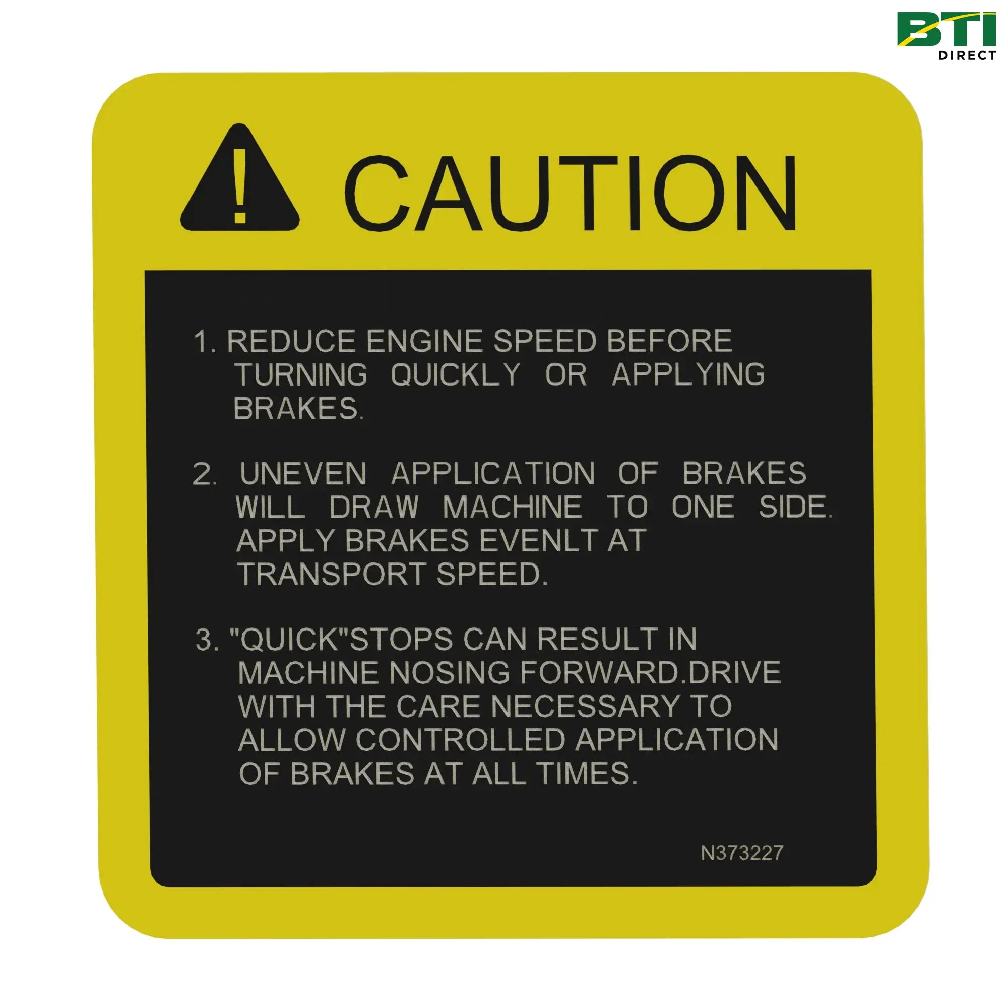 N373227: Safety Label
