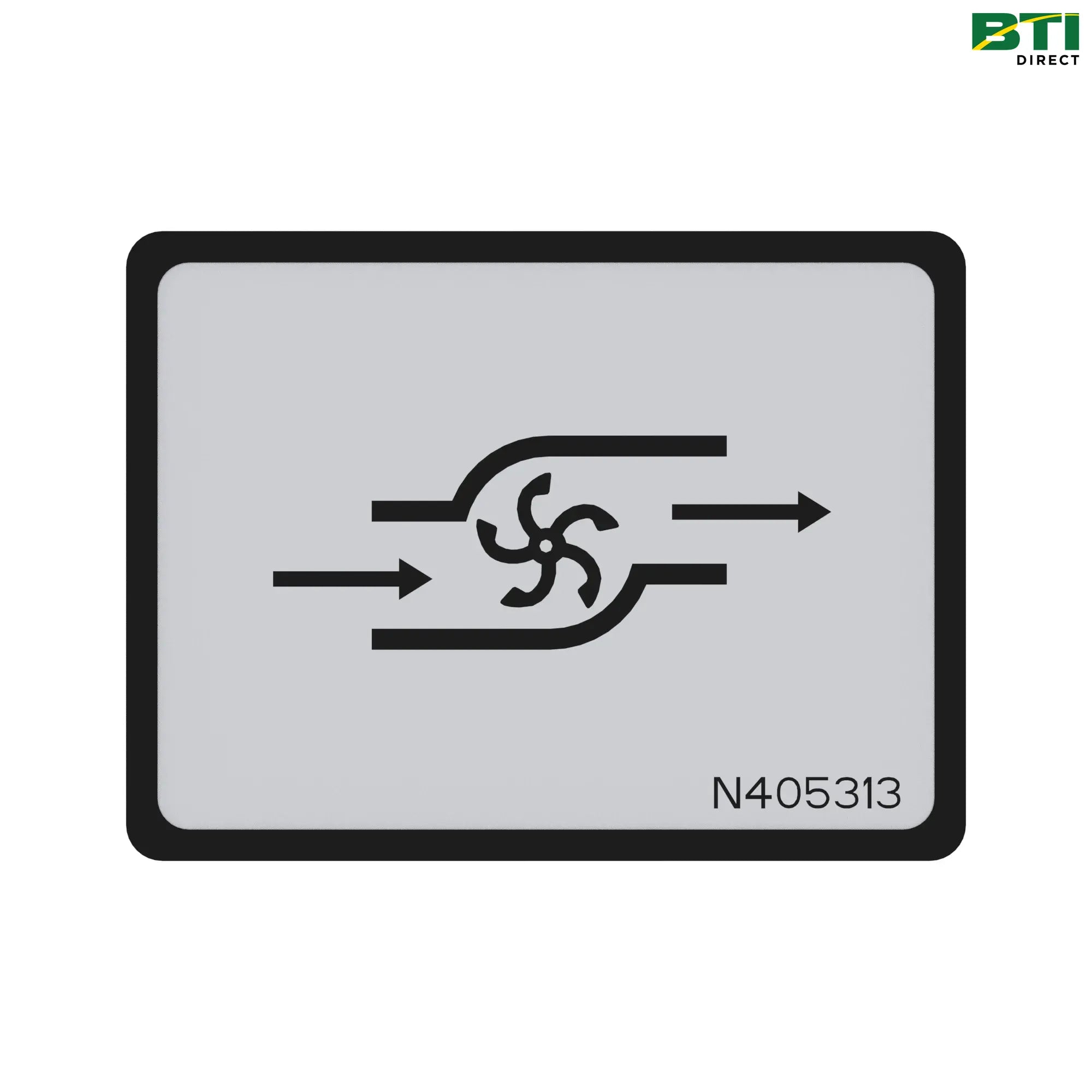 N405313: Pump Rinse Label
