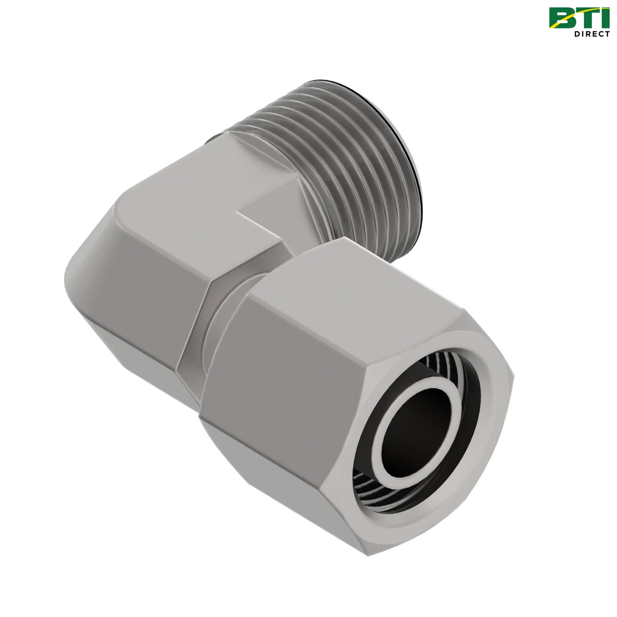AXE59266: 24° D-Cone Swivel 90° Elbow Fitting