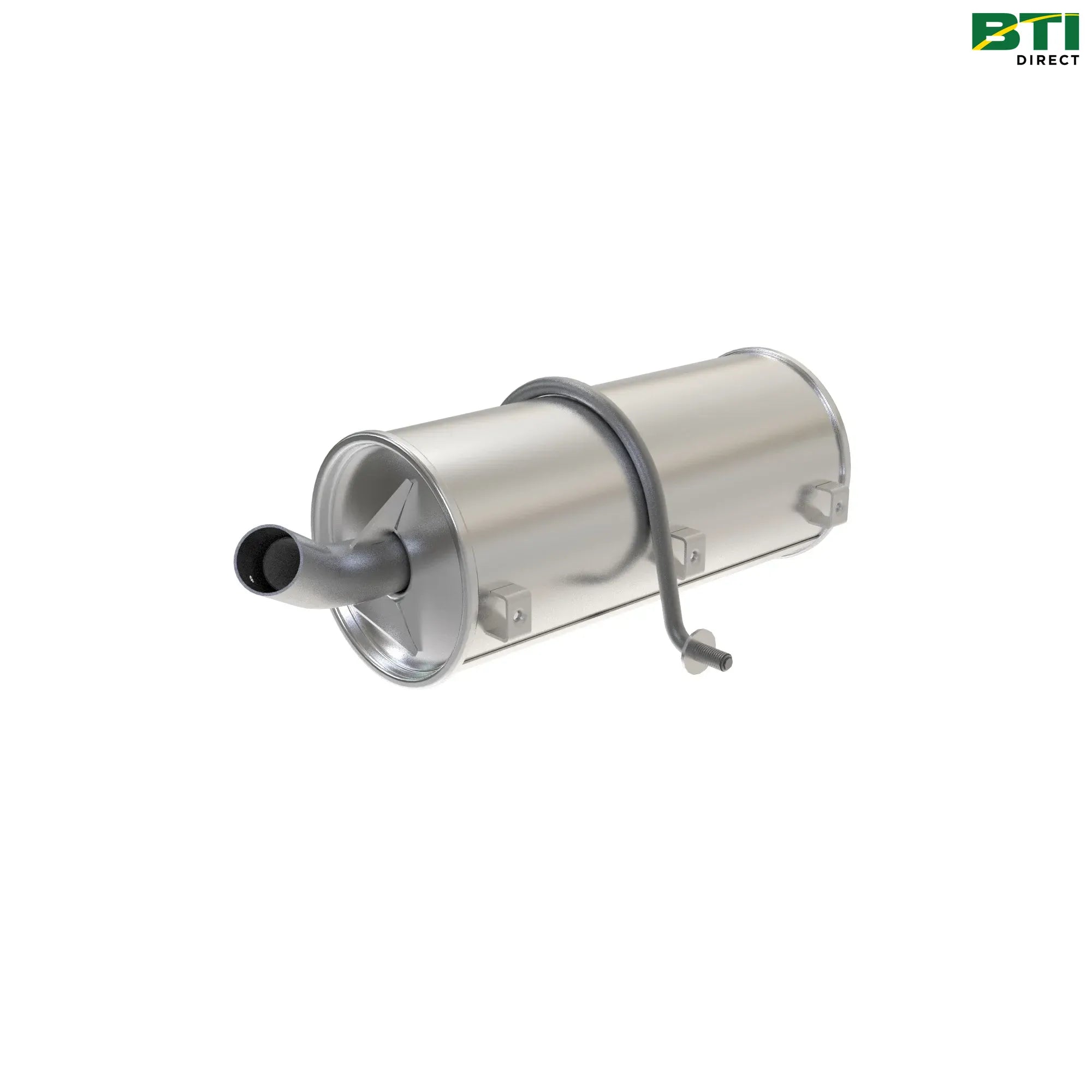 AUC11855: Non-Aspirated Round Shaped Muffler without Spark Arrester