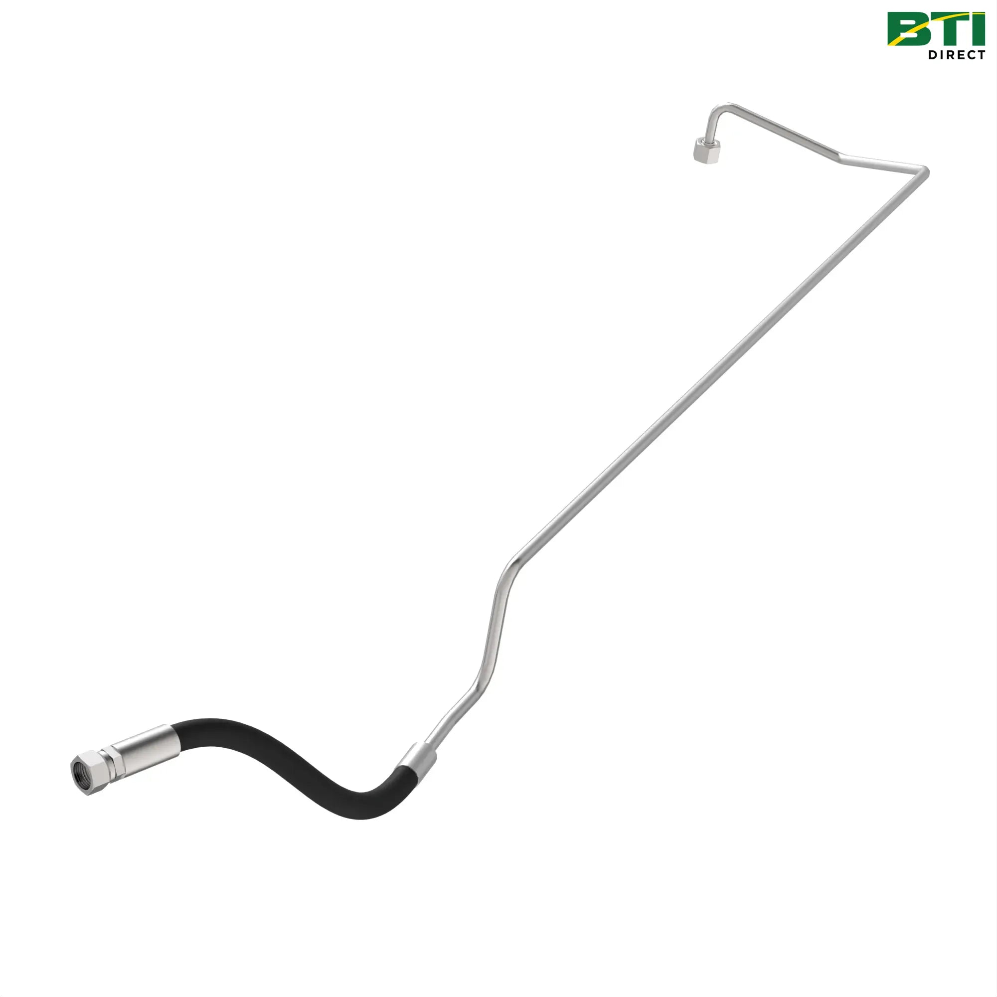 RE334750: RH Brake Work Port Hydraulic Hose