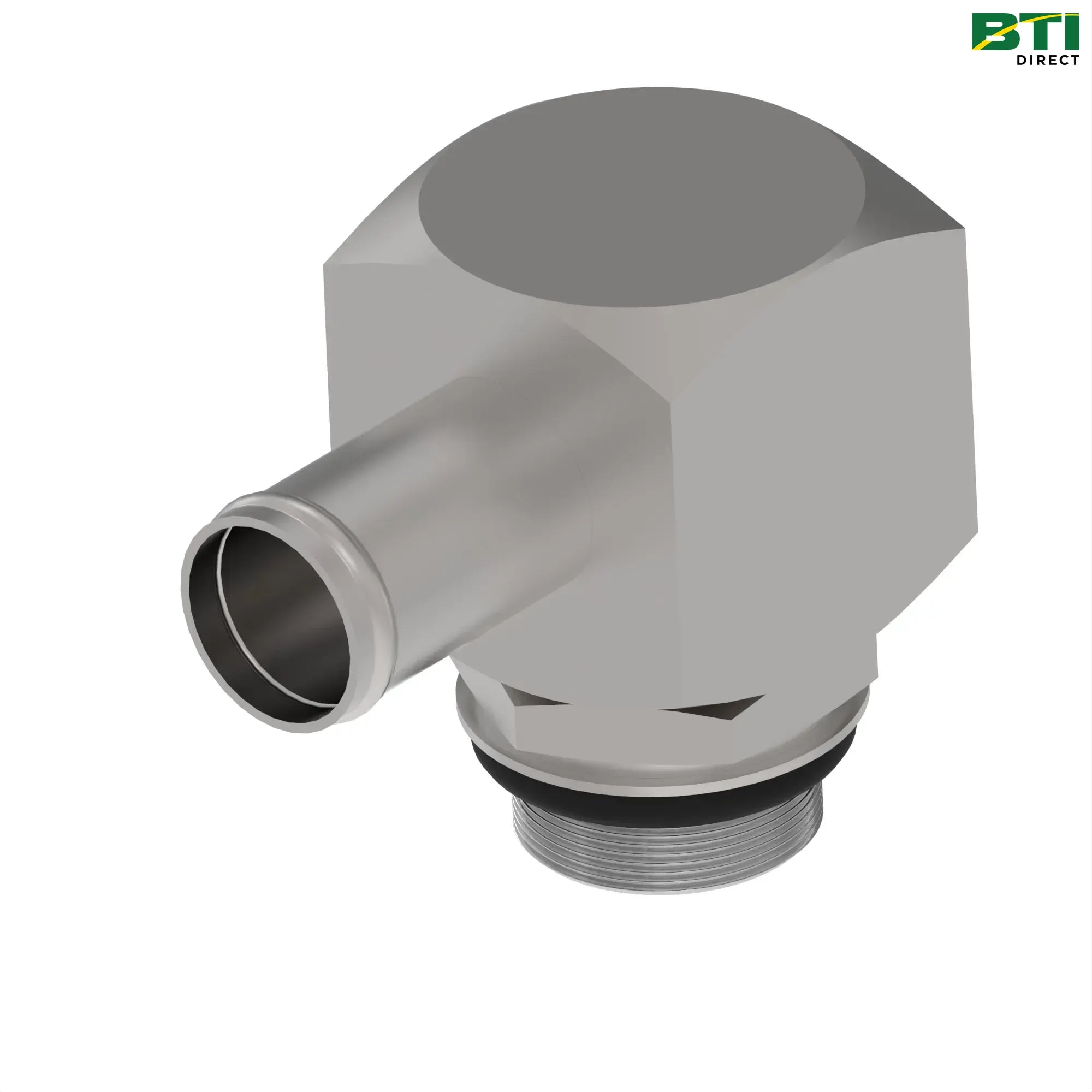 RE163613: 90 Deg Adapter Fitting, Beaded Hose