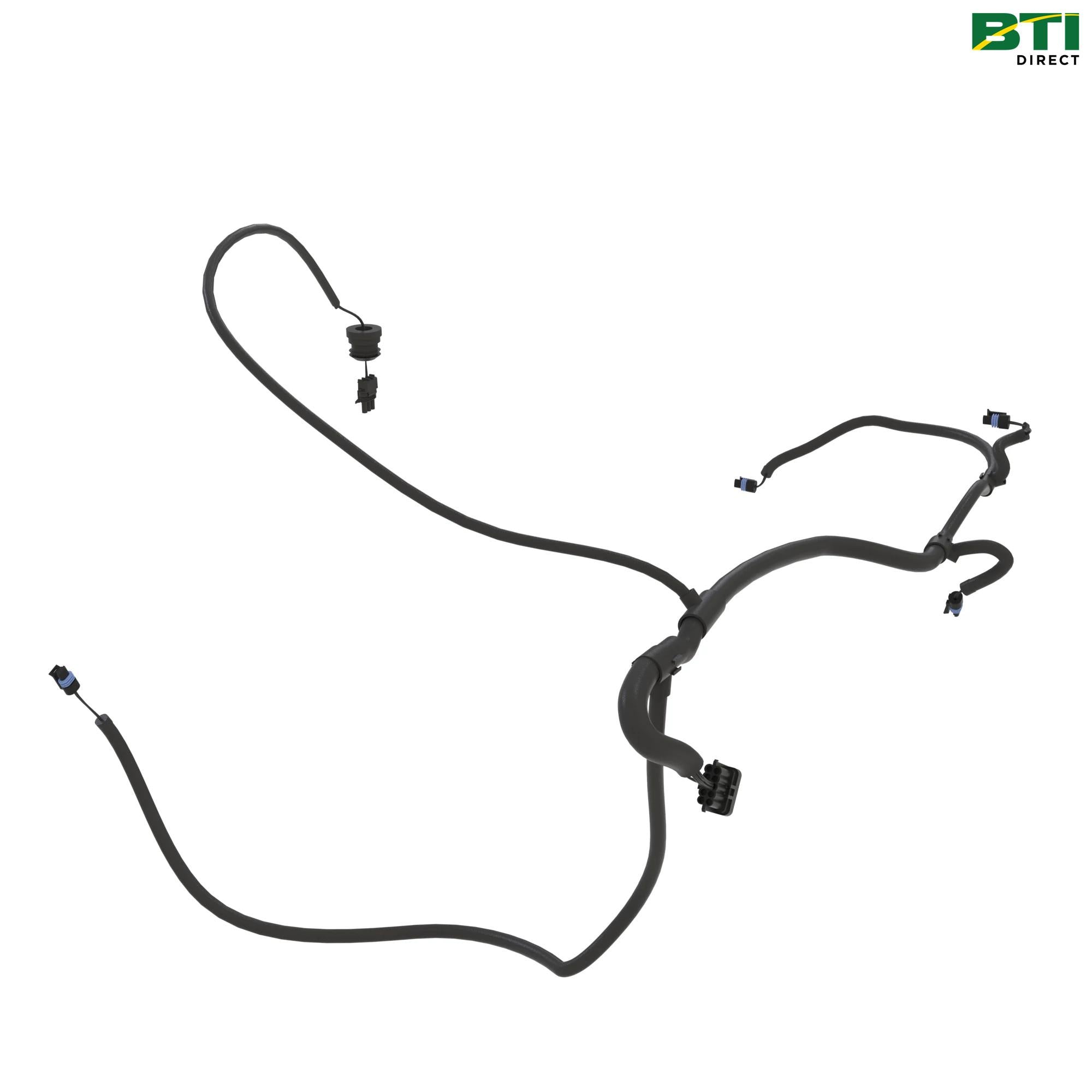 AL204914: Rear Transmission Wiring Harness with Hitch and with Power Take Off (PTO) Sensor