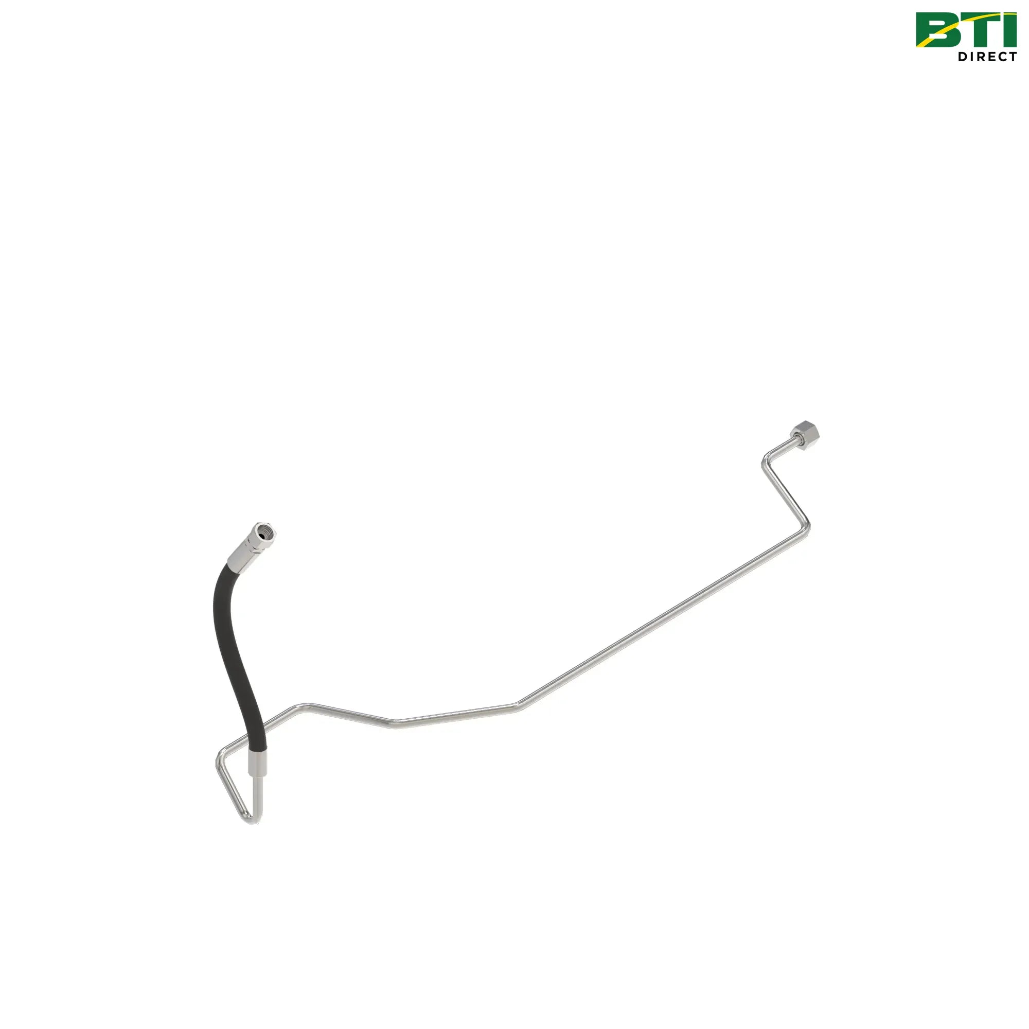 RE313593: Upper Cab Suspension Oil Line, LH