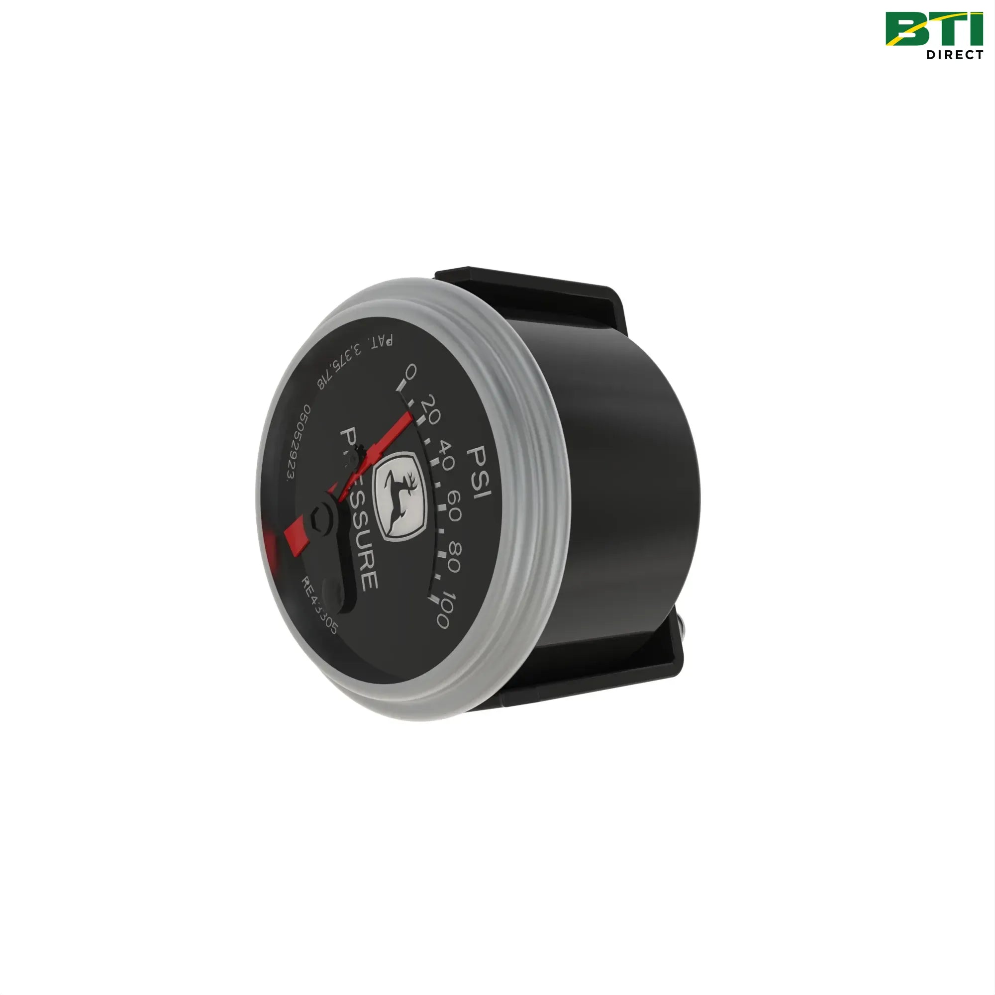 RE43305: Instrument Panel Oil Pressure Meter