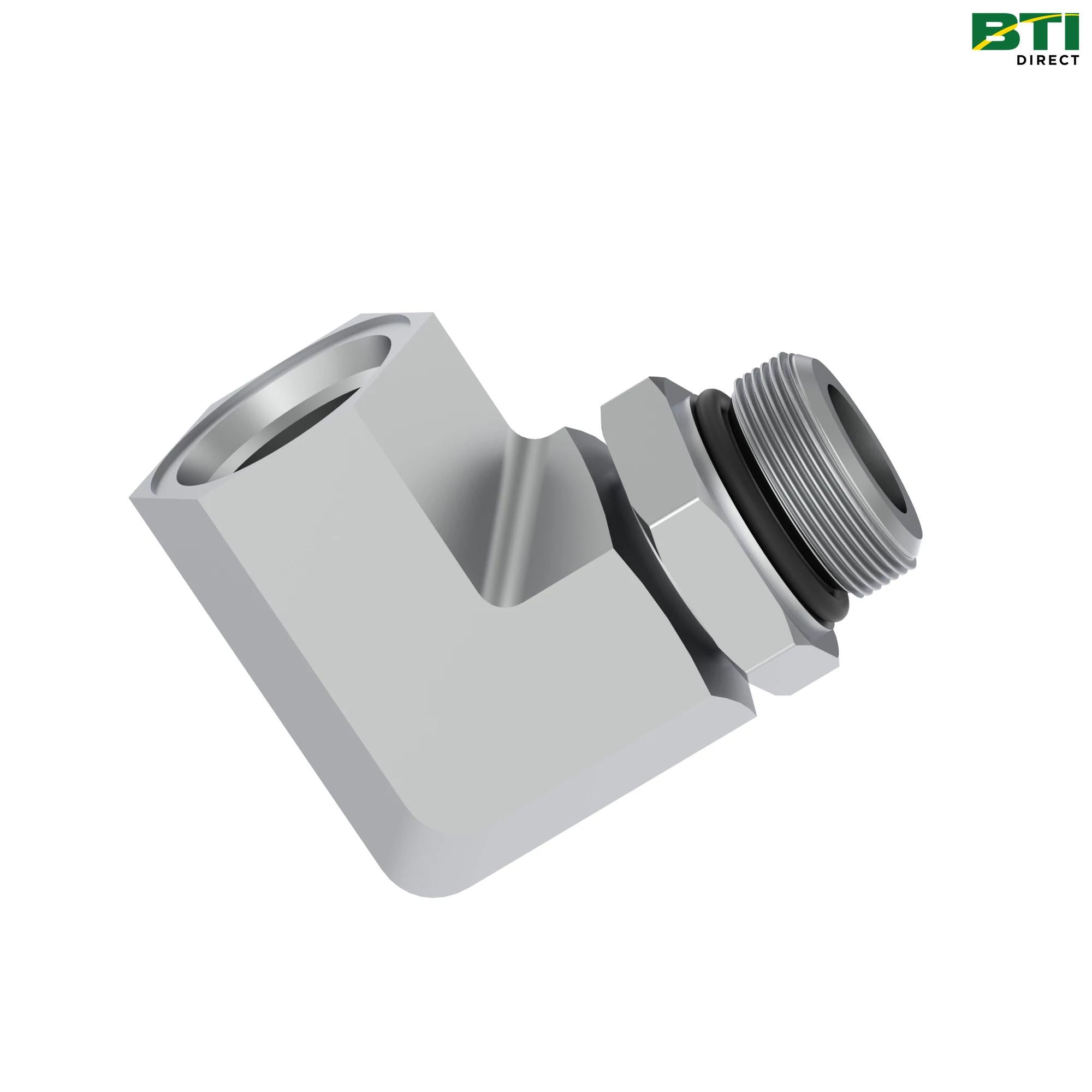 38H5066: 90 Degree Adjustable Stud Elbow Fitting