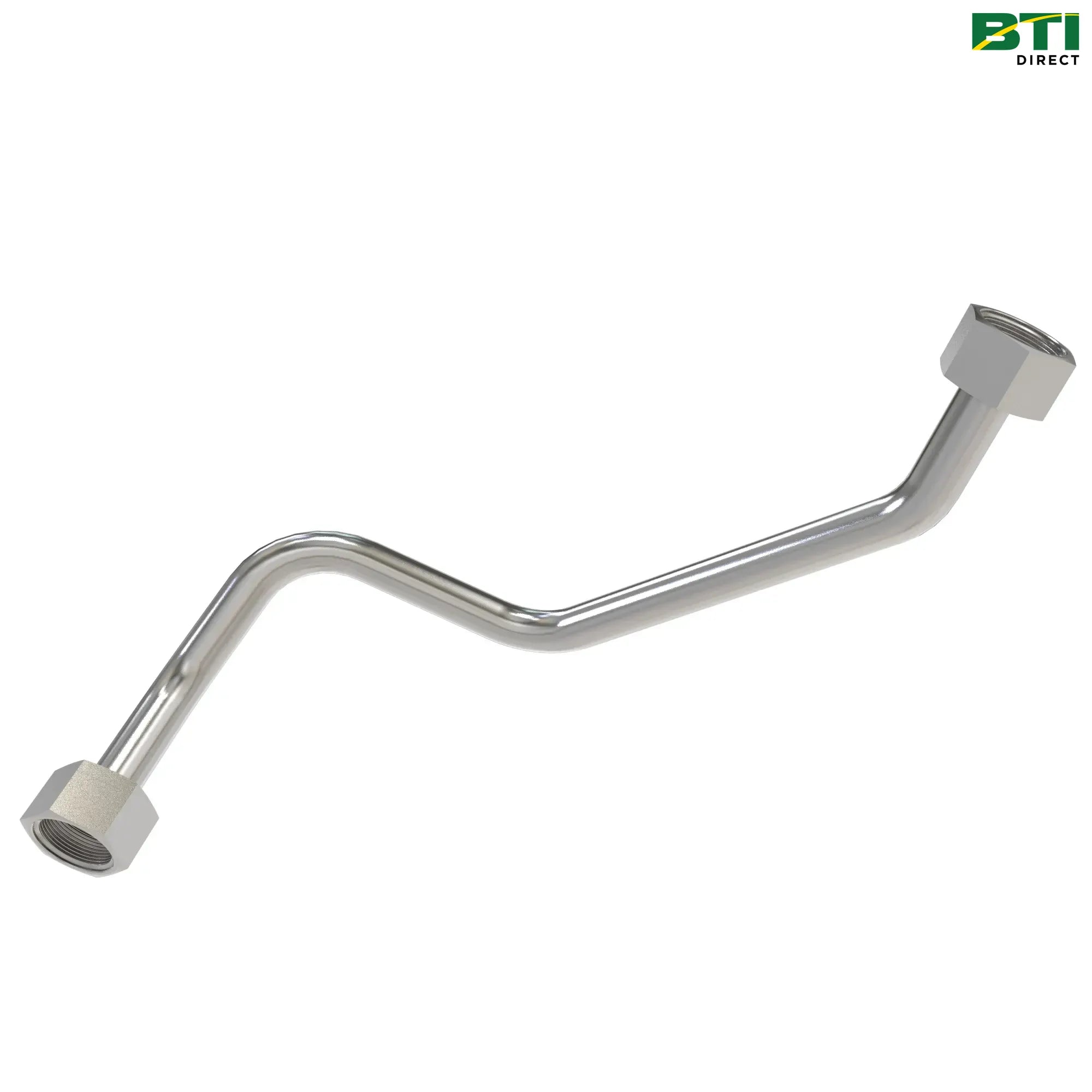 RE340738: RH Front PTO Damping Valve to Accumulator Oil Line