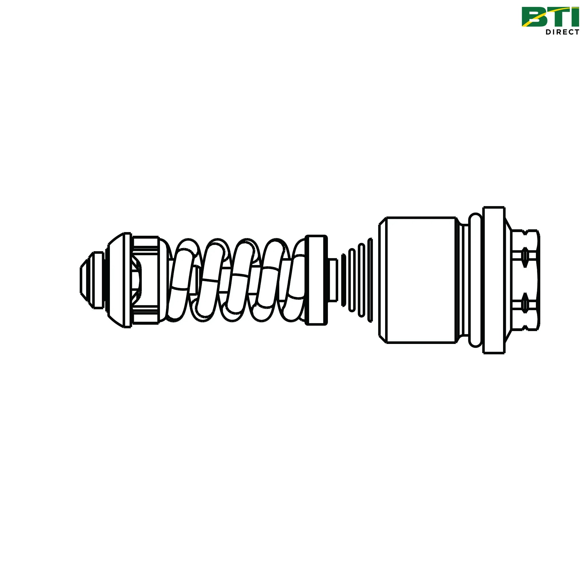 RE176820: Pressure Relief Valve Kit, 190 BAR