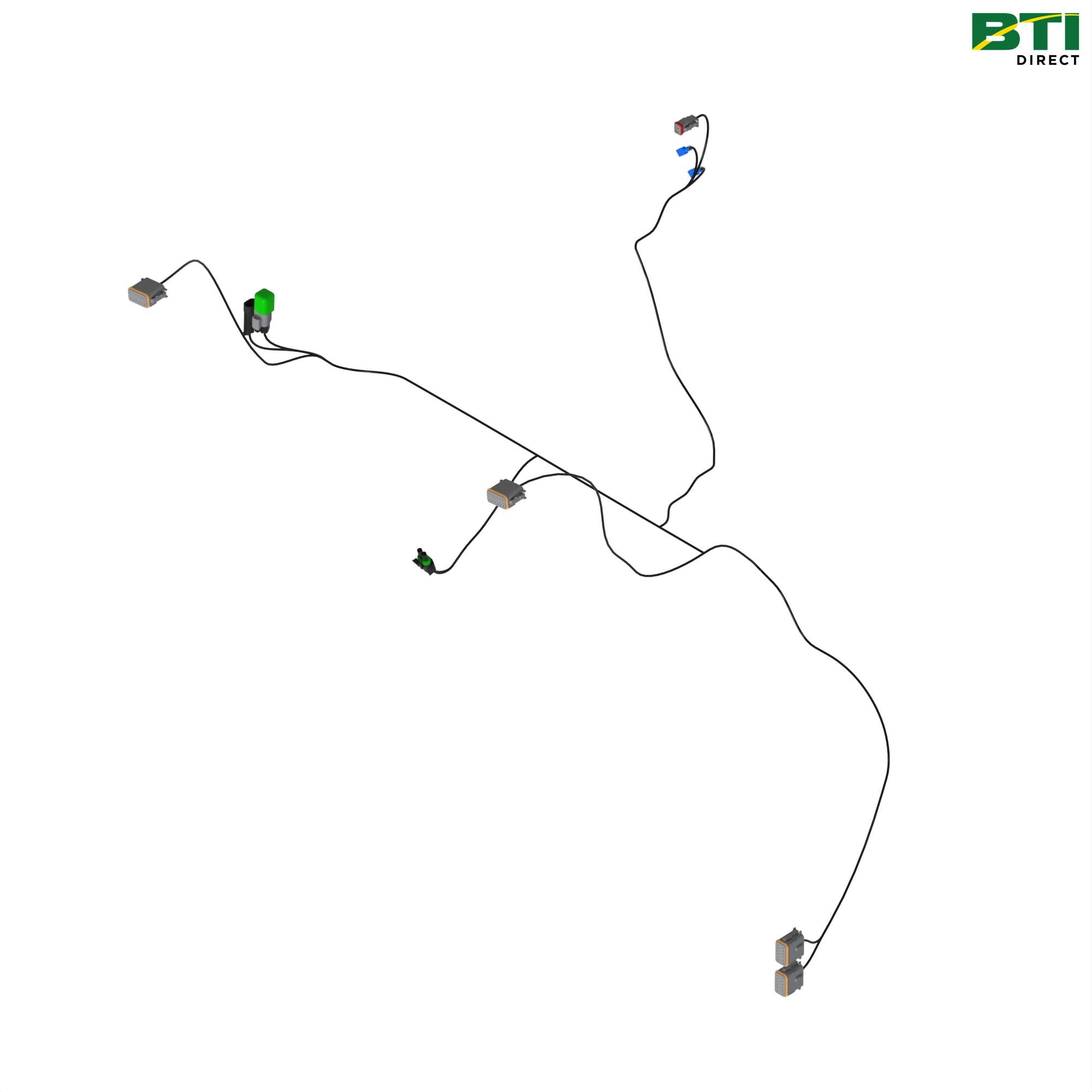AL224962: 60 Amp Rear Power Socket Wiring Harness