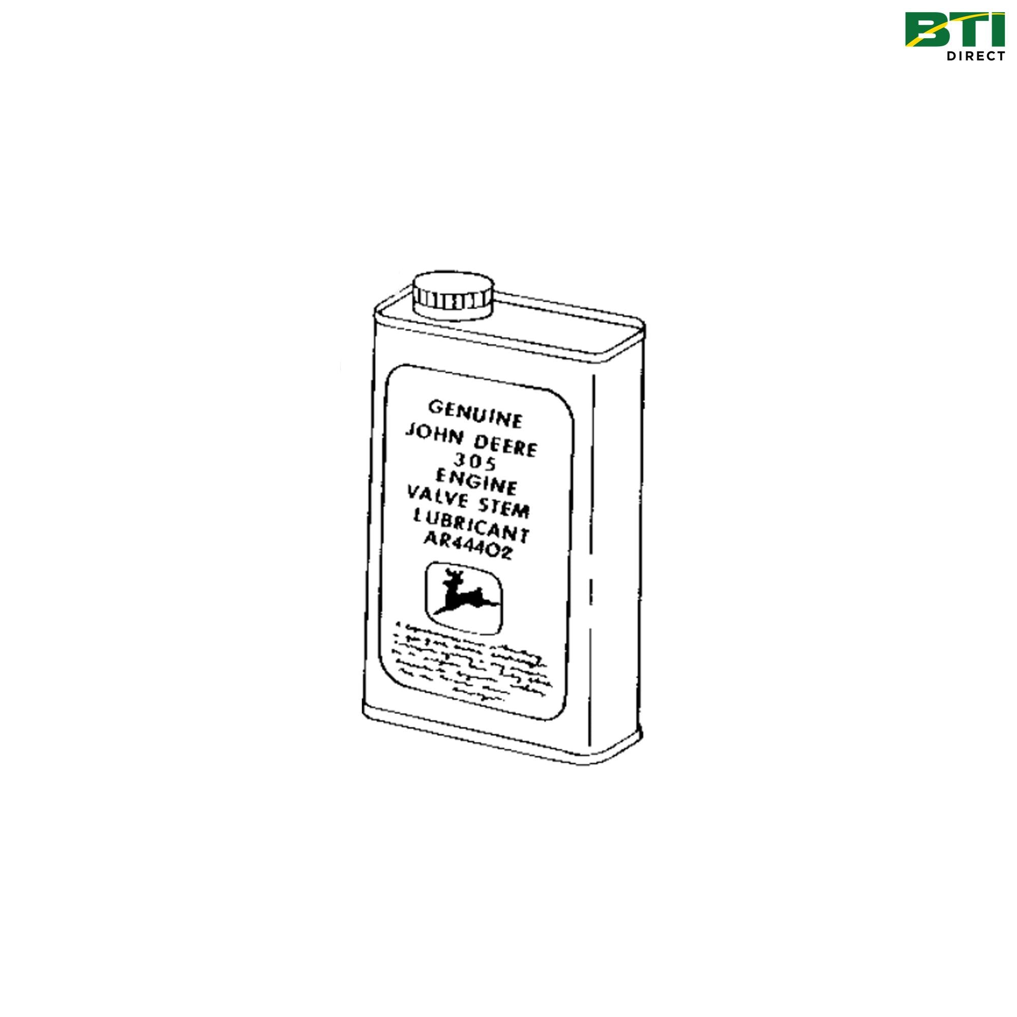 AR44402: Engine Valve Stem Lubricant, 946 ml (1 Quart)