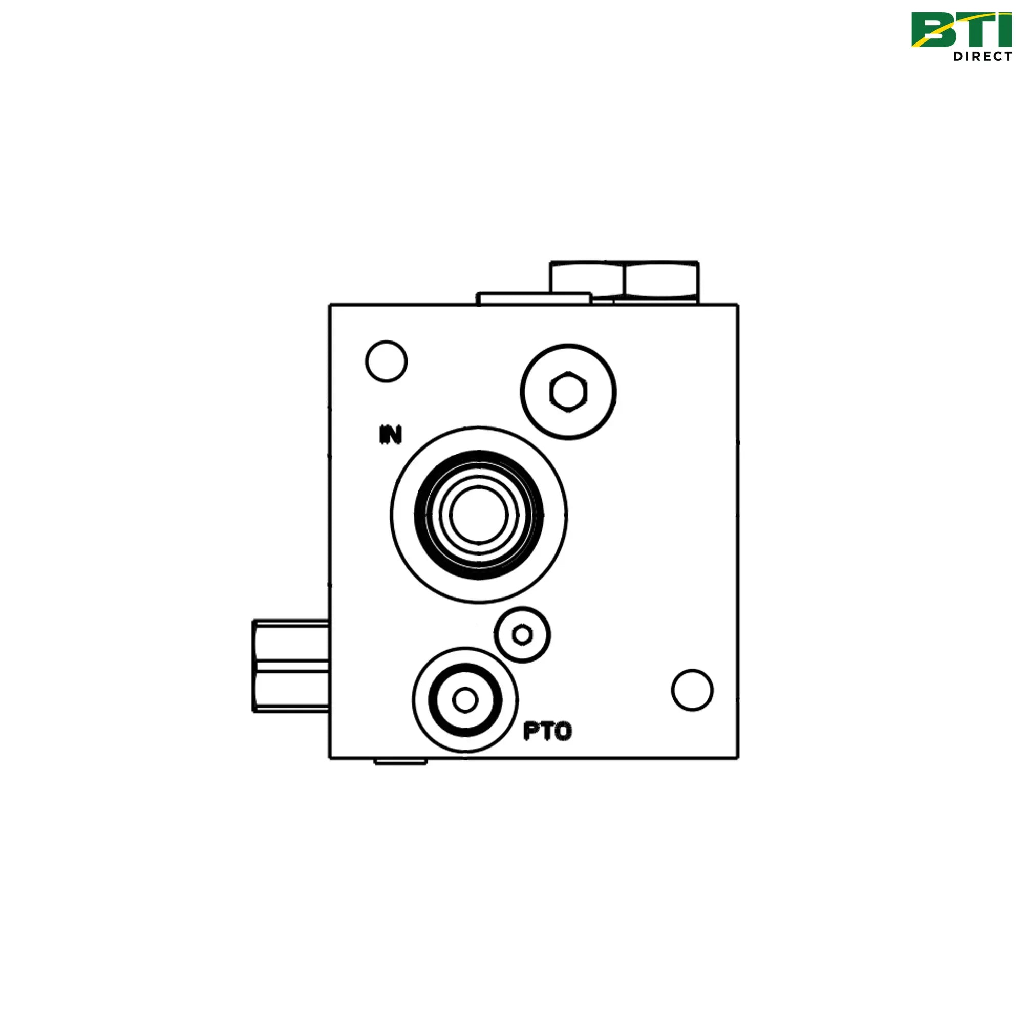 RE309250: PTO Hydraulic Pilot Control Valve