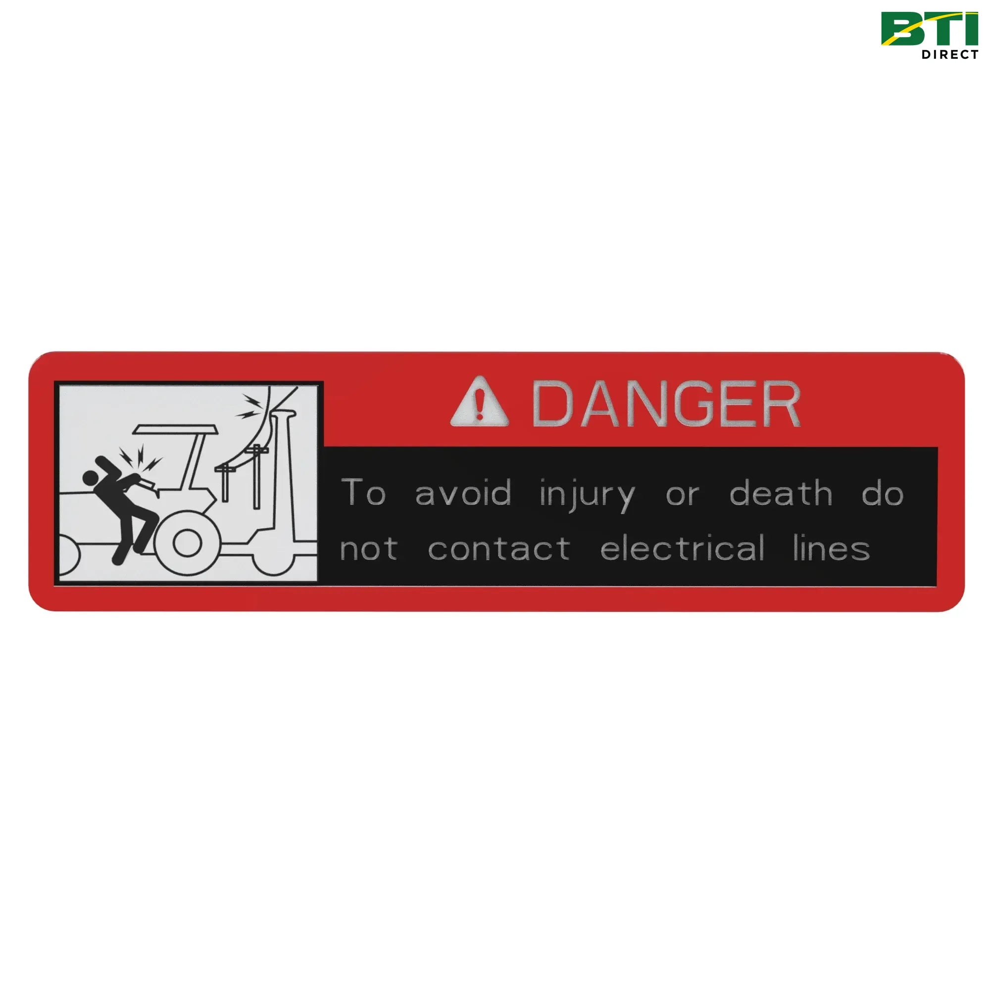 N232772: Electric Hazard Danger Sign