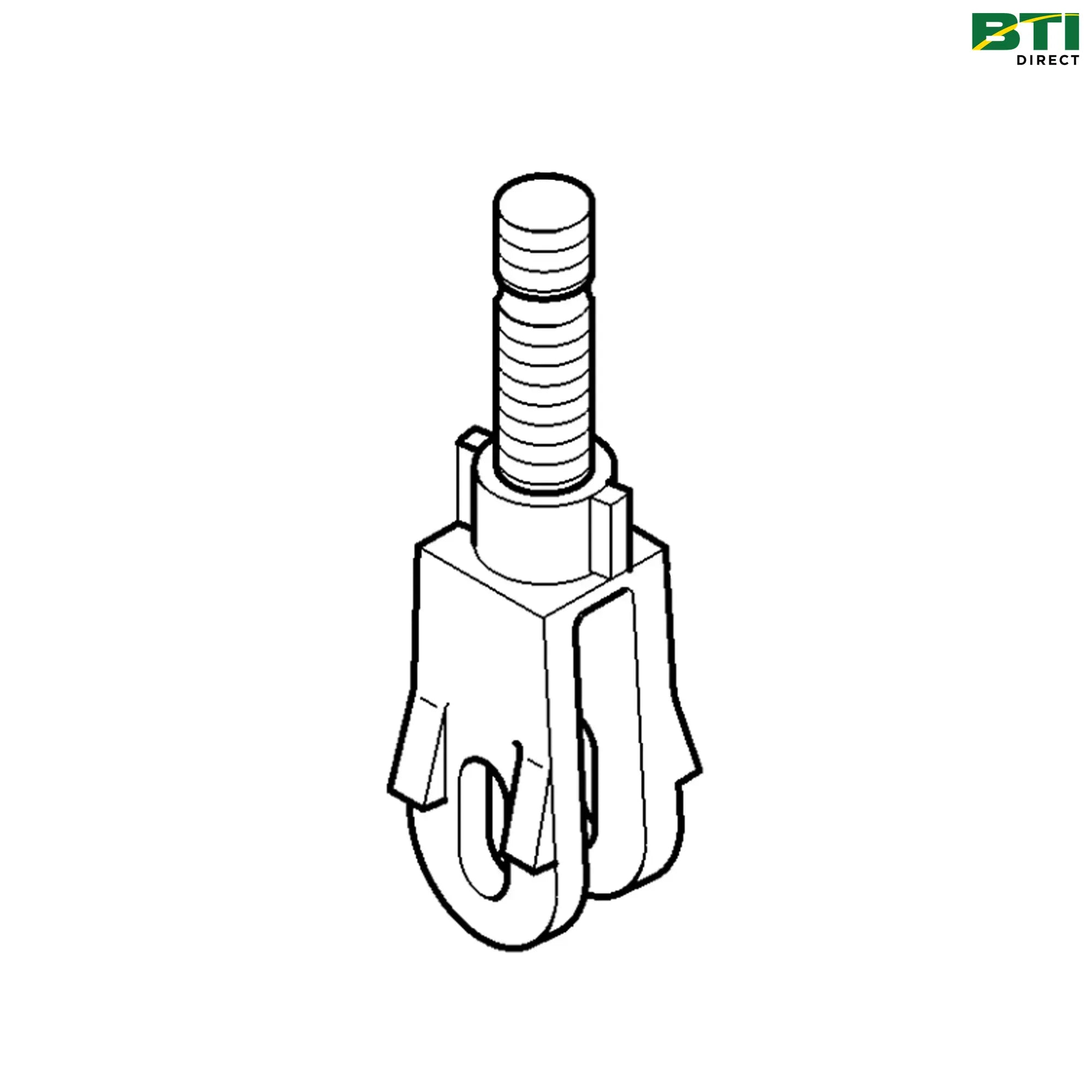 RE214925: 3-Point Hitch Lift Link End