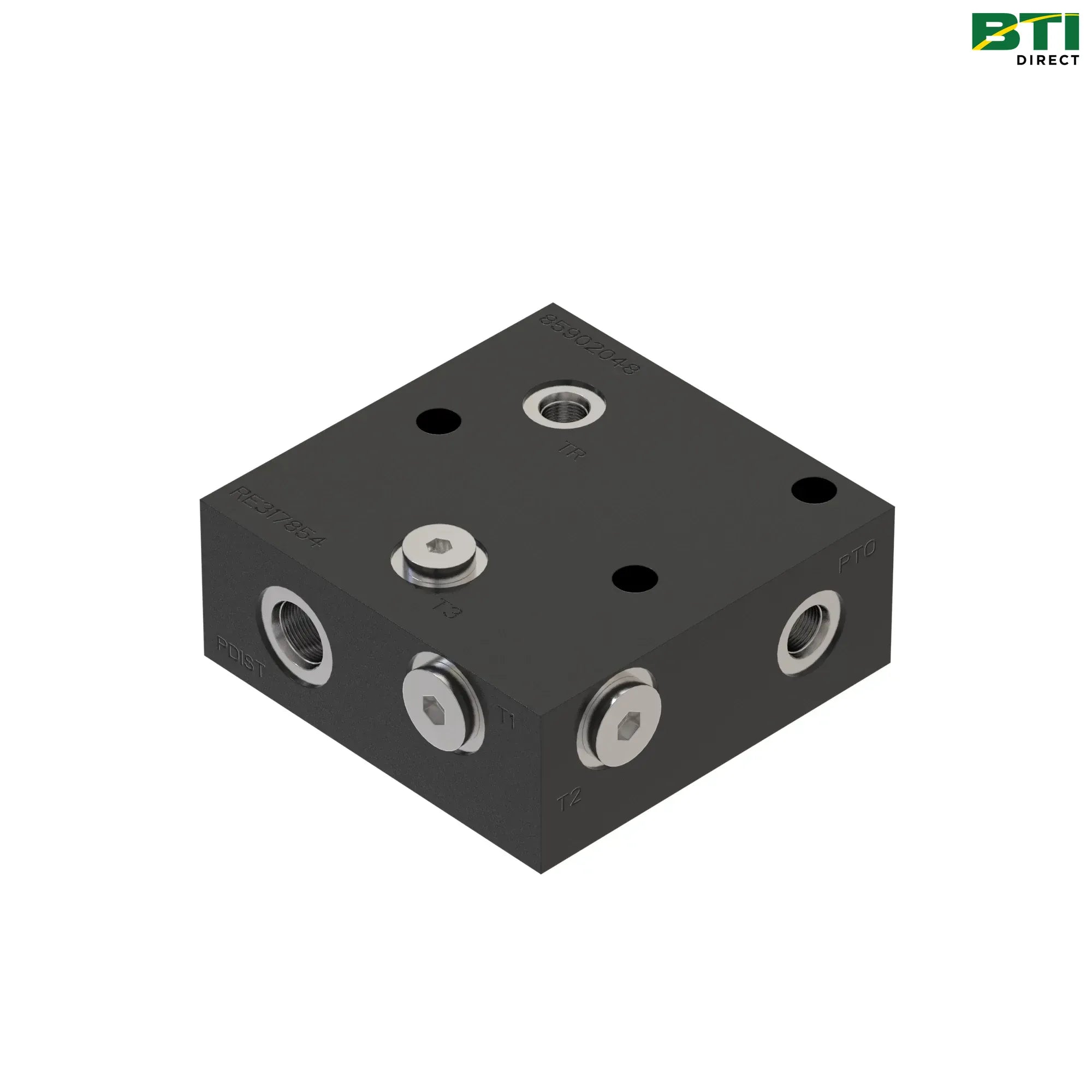 RE317854: Lubrication Relief Check Valve Manifold