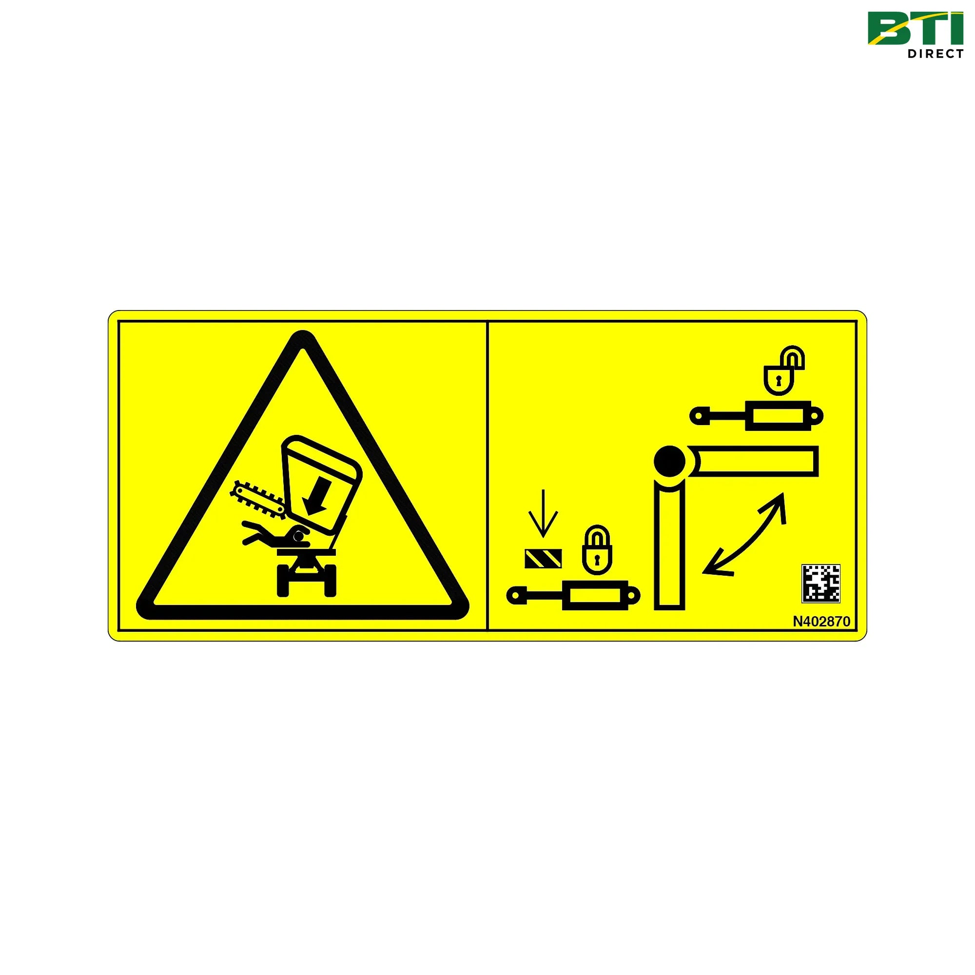 N402870: Basket Warning Label